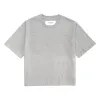 Monday Crop Top Heather Grey sold by Province of Canada