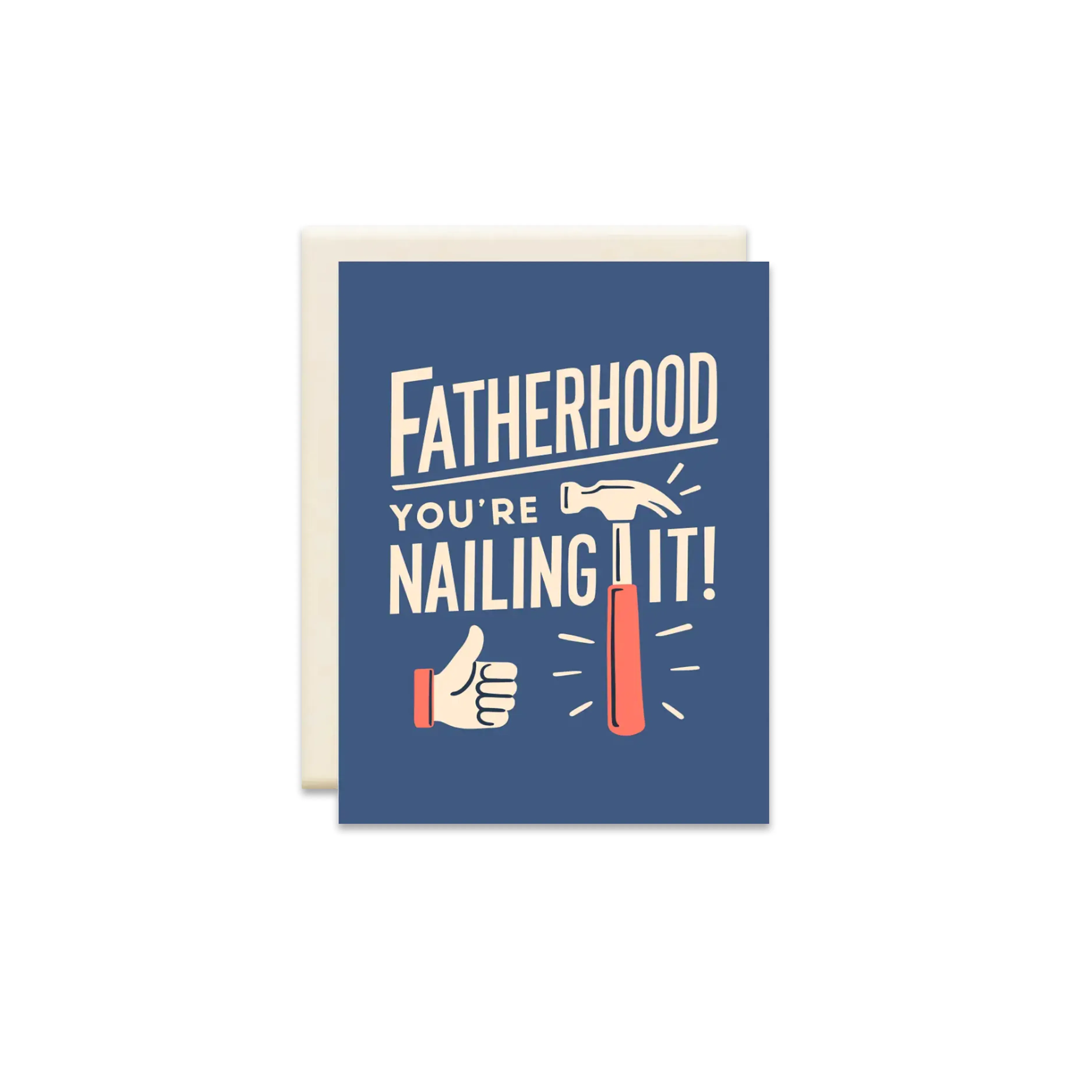 Nailing It Greeting Card sold by Province of Canada