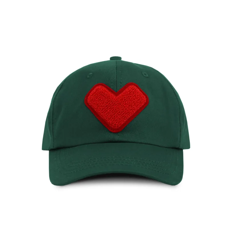 Heart Baseball Hat Forest sold by Province of Canada