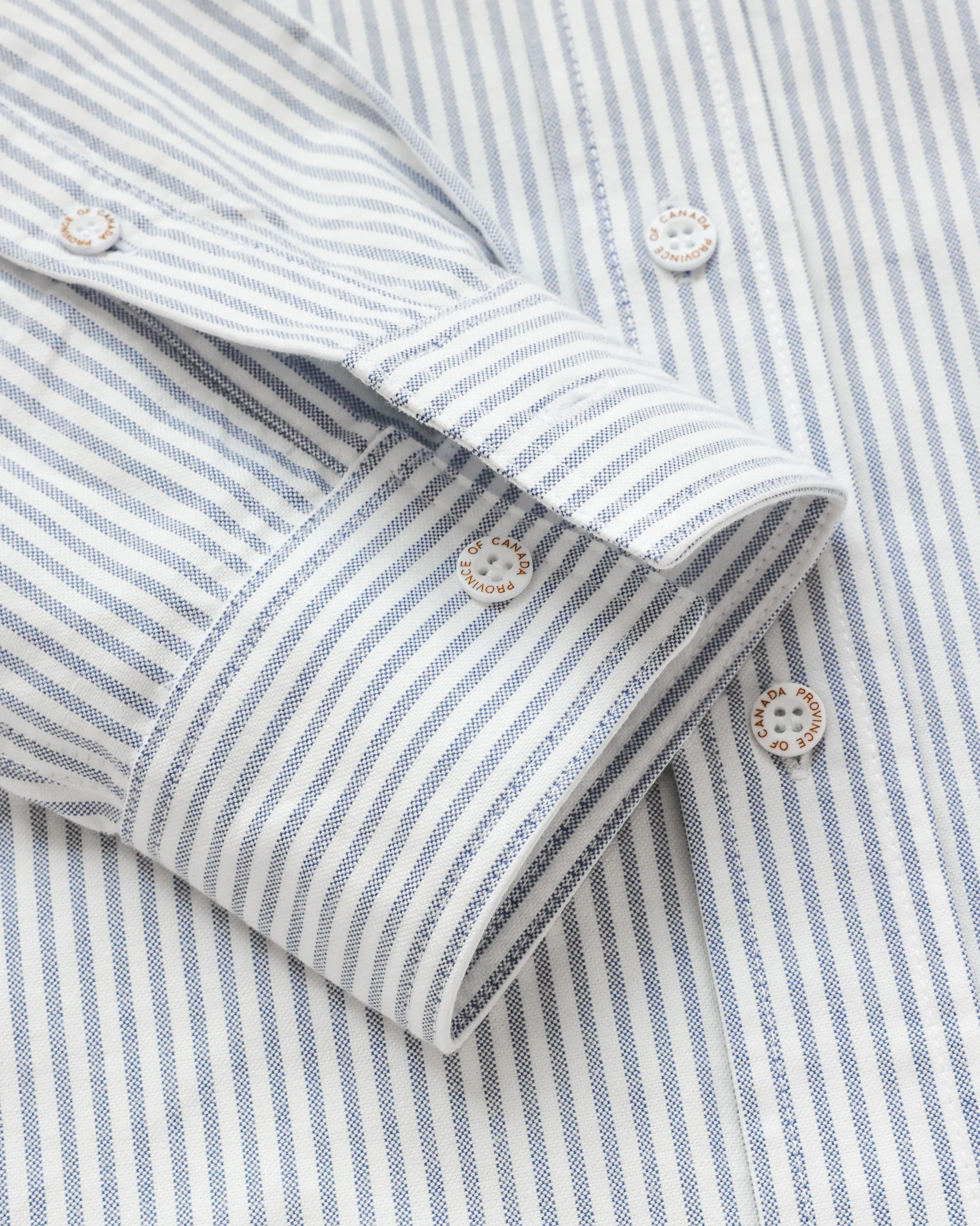 Oxford Stripe Dress Navy sold by Province of Canada product image thumbnail 5