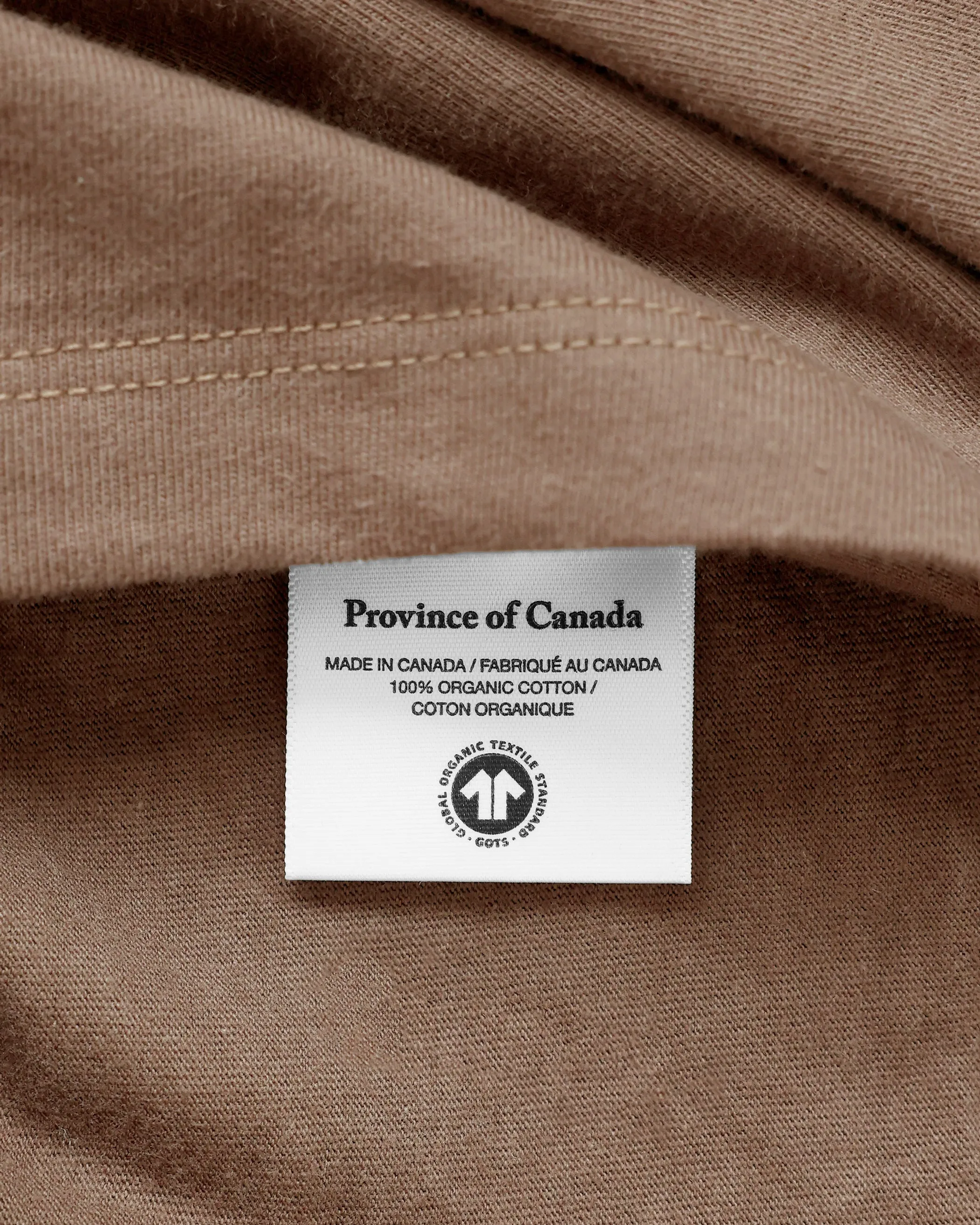 Pocket T-Shirt Dress Cocoa sold by Province of Canada product image thumbnail 5