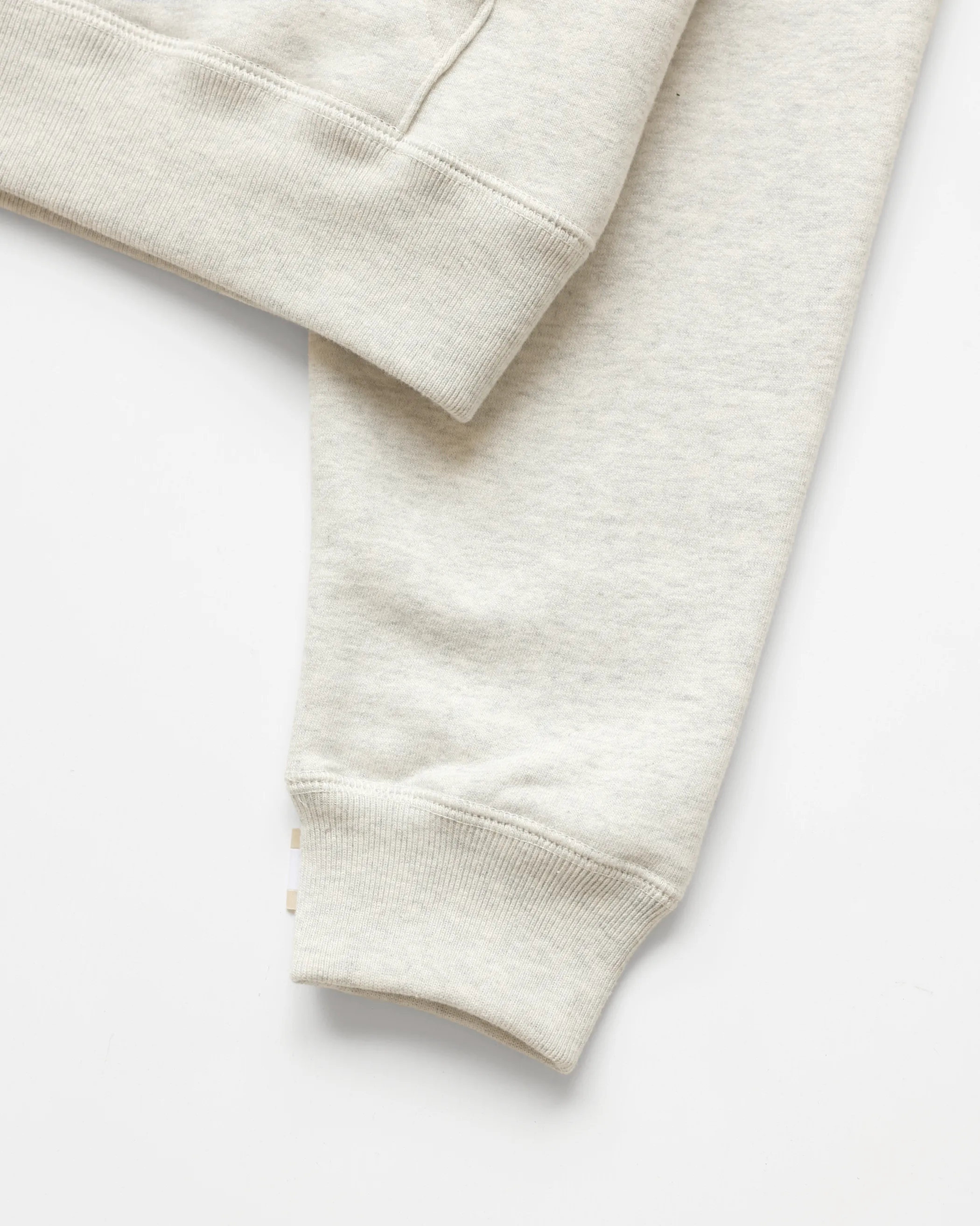 Flag Fleece Crop Hoodie Eggshell sold by Province of Canada product image thumbnail 3