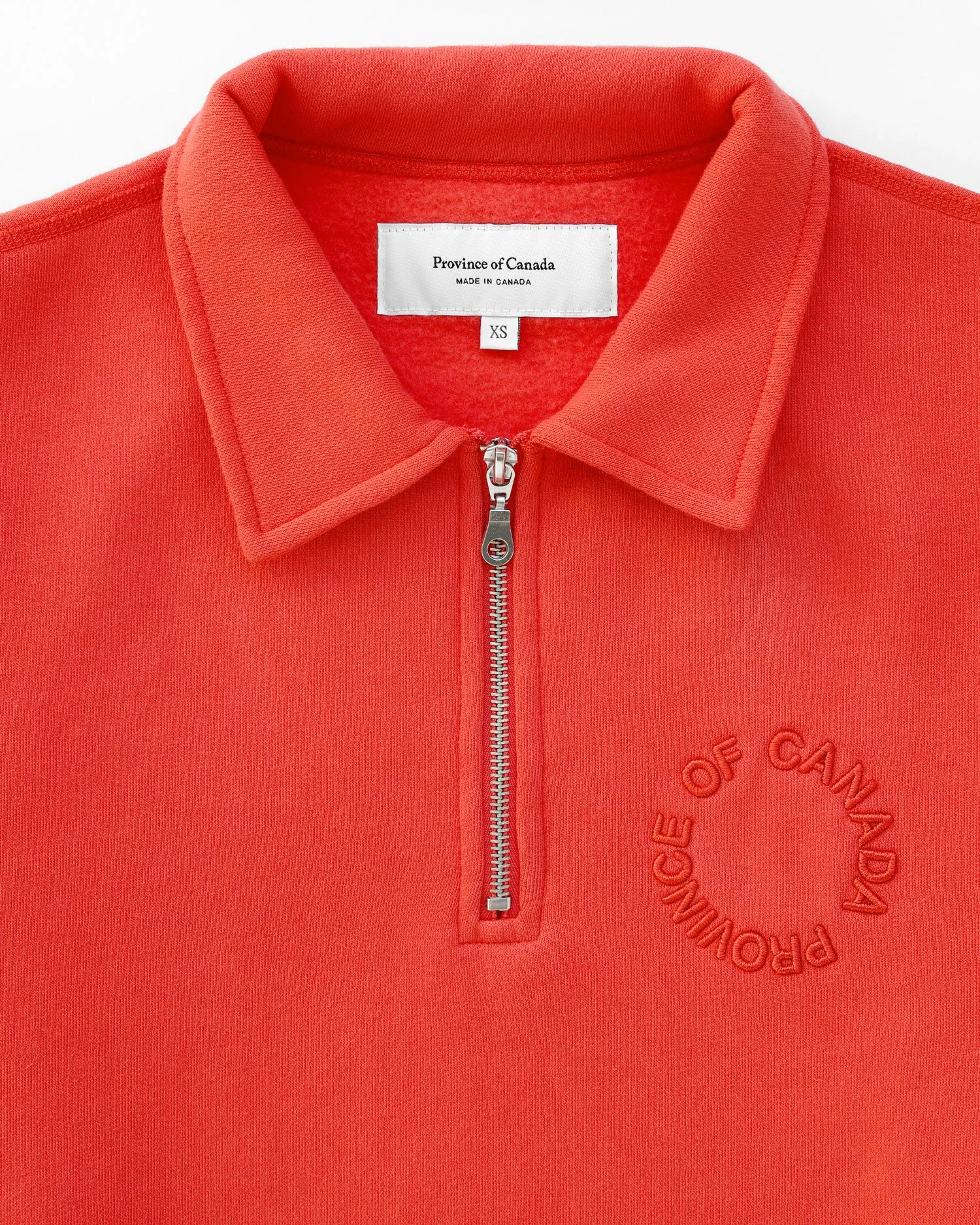 Half Zip Fleece Sweatshirt Tart - Unisex sold by Province of Canada product image thumbnail 3