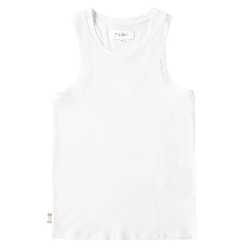 Tuesday Tank Top White - Unisex sold by Province of Canada