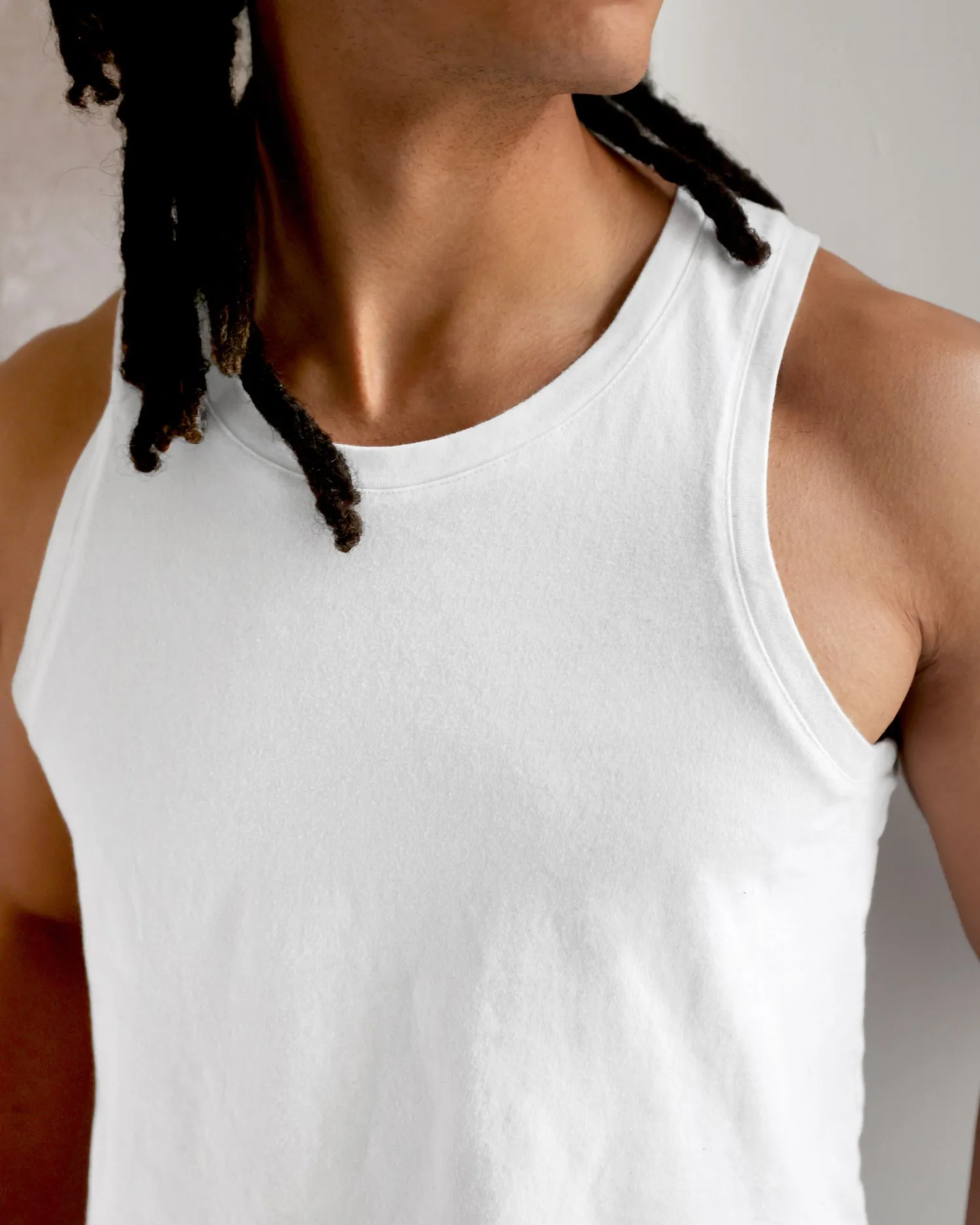 Tuesday Tank Top White - Unisex sold by Province of Canada product image thumbnail 5