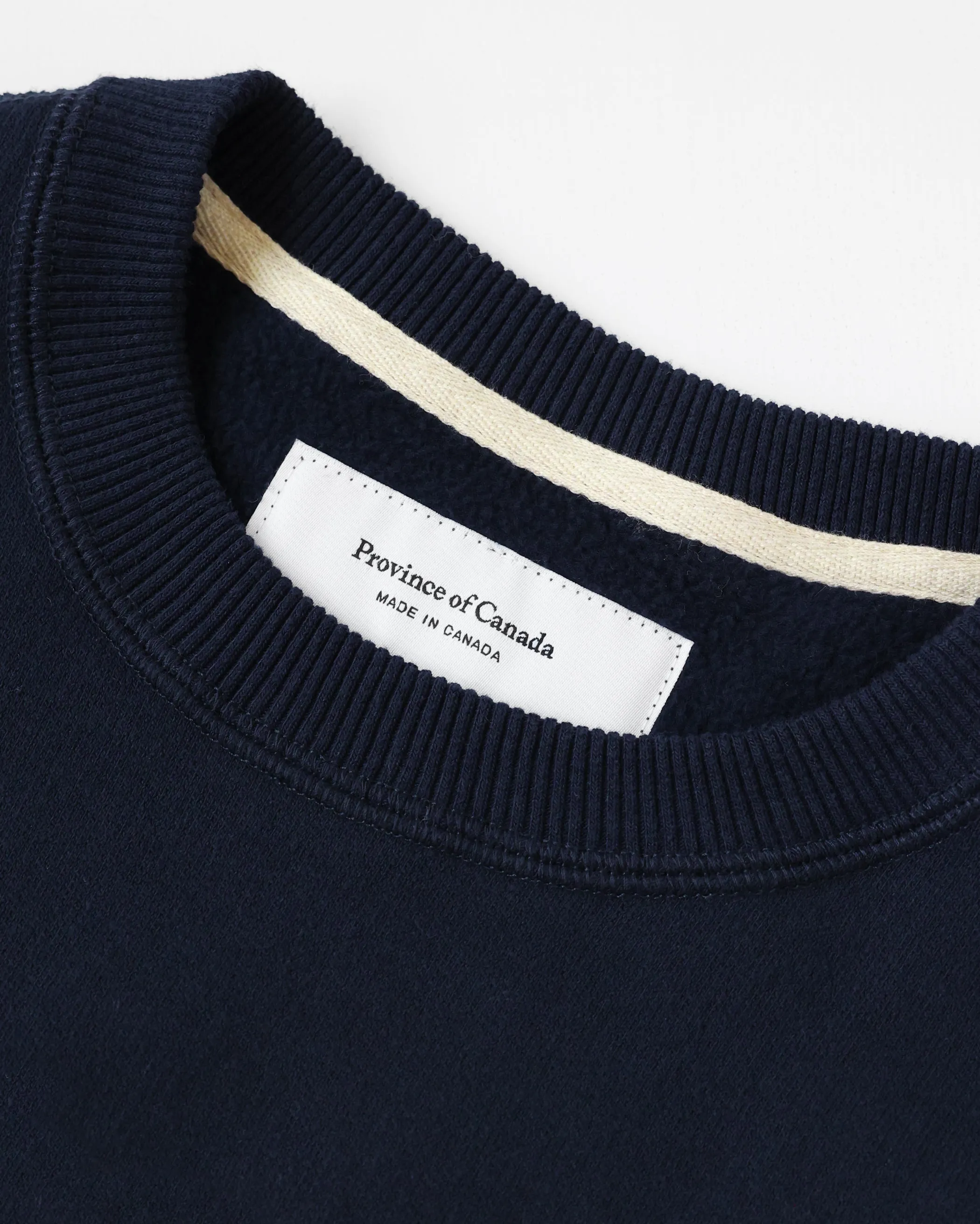 Prince Edward County Fleece Sweatshirt Navy - Unisex sold by Province of Canada product image thumbnail 4