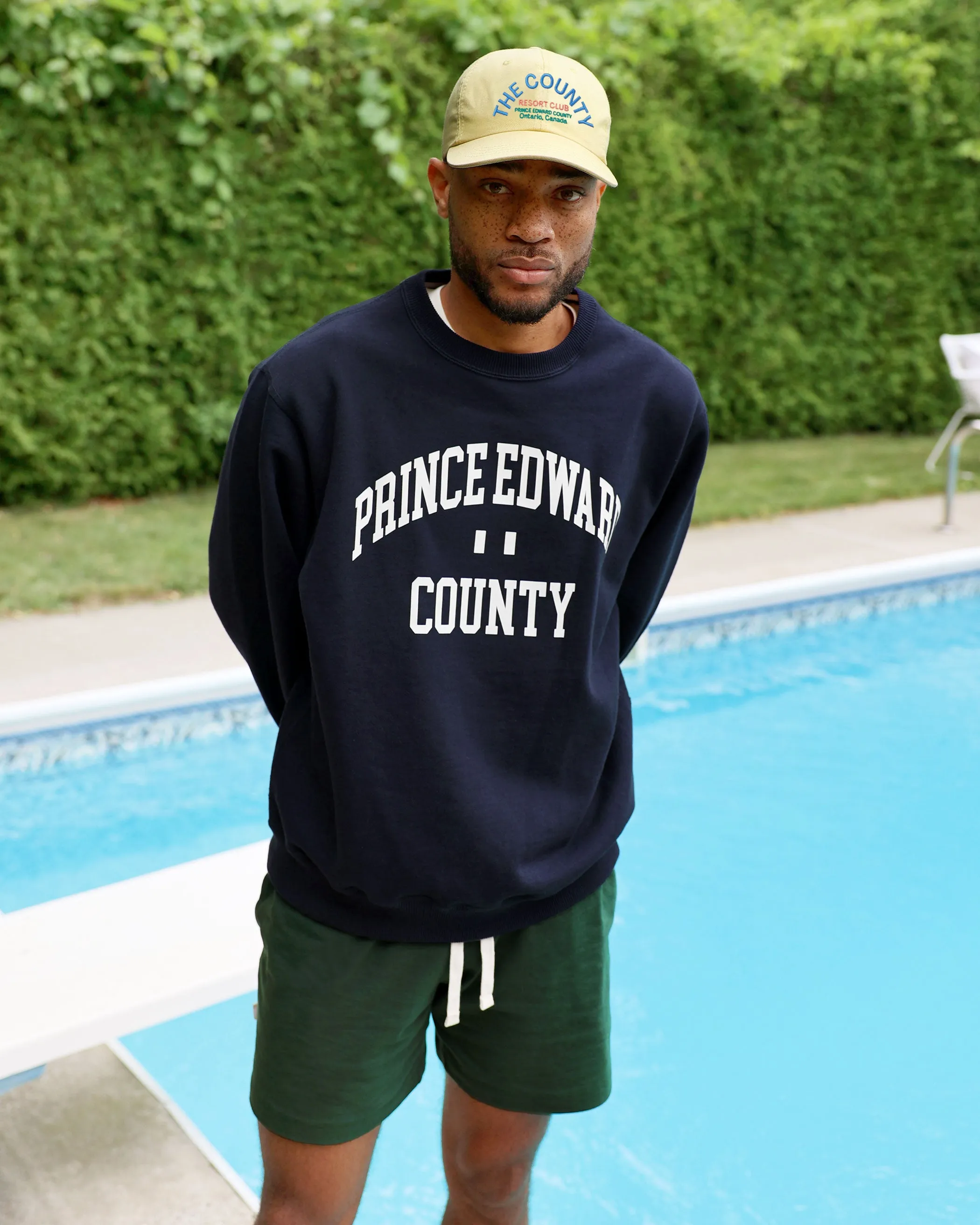 Prince Edward County Fleece Sweatshirt Navy - Unisex sold by Province of Canada product image thumbnail 3