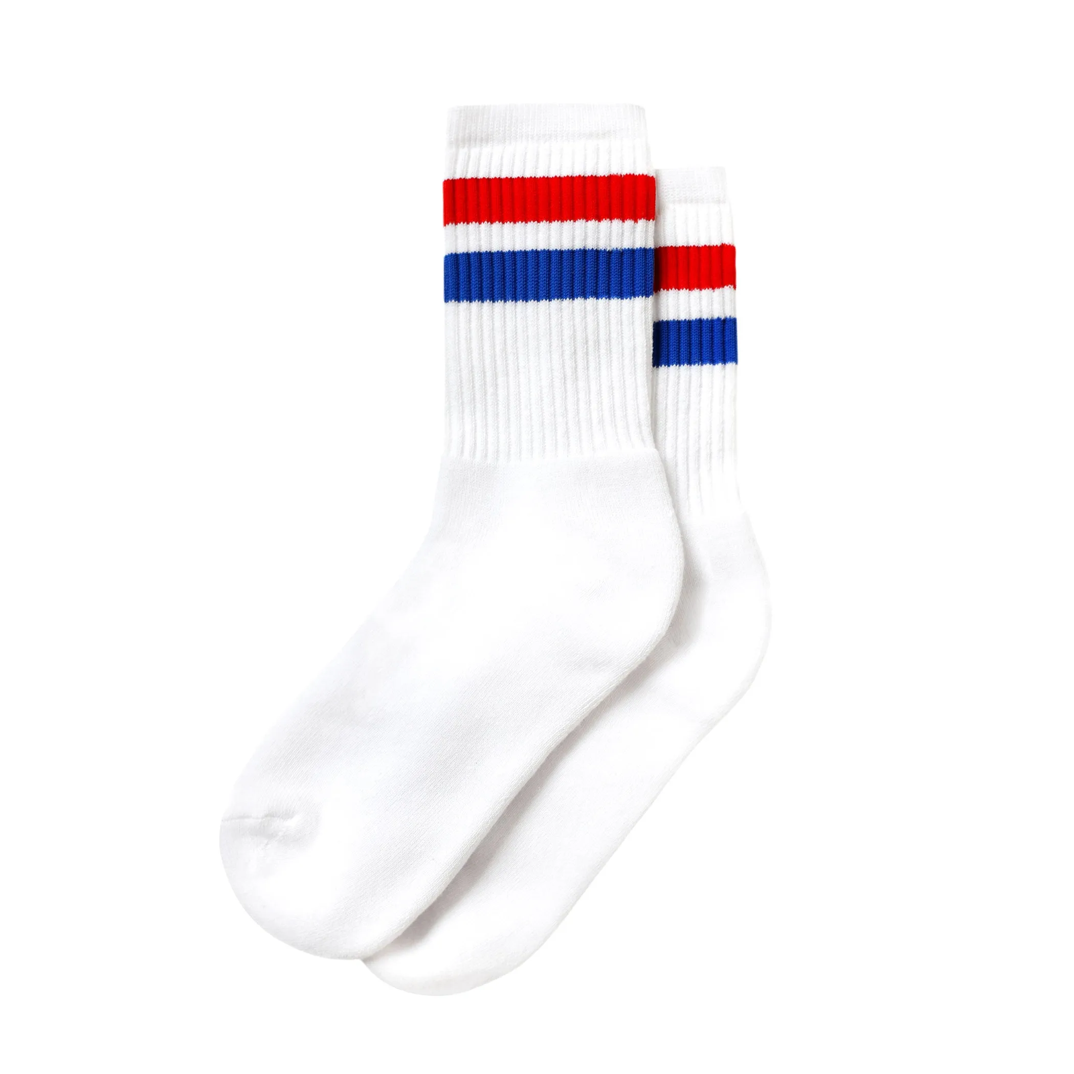 Stripe Sock Red & Blue sold by Province of Canada product image thumbnail 3