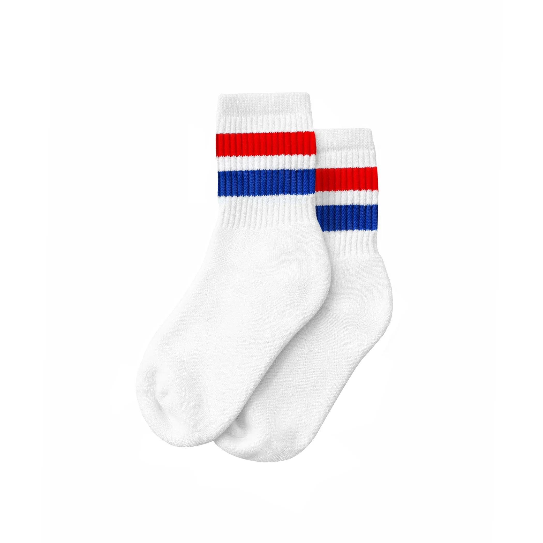 Stripe Sock Red & Blue sold by Province of Canada