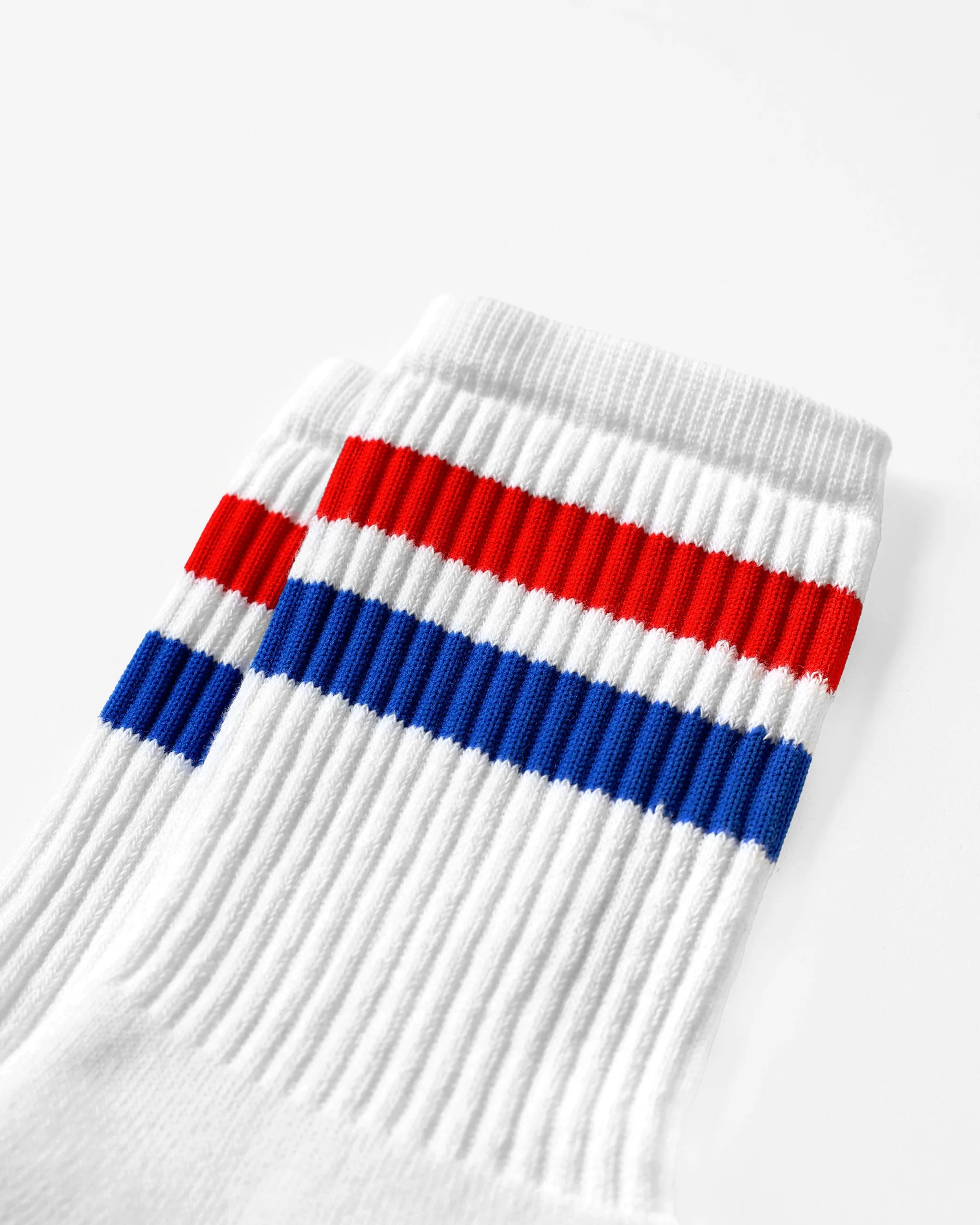 Stripe Sock Red & Blue sold by Province of Canada product image thumbnail 2