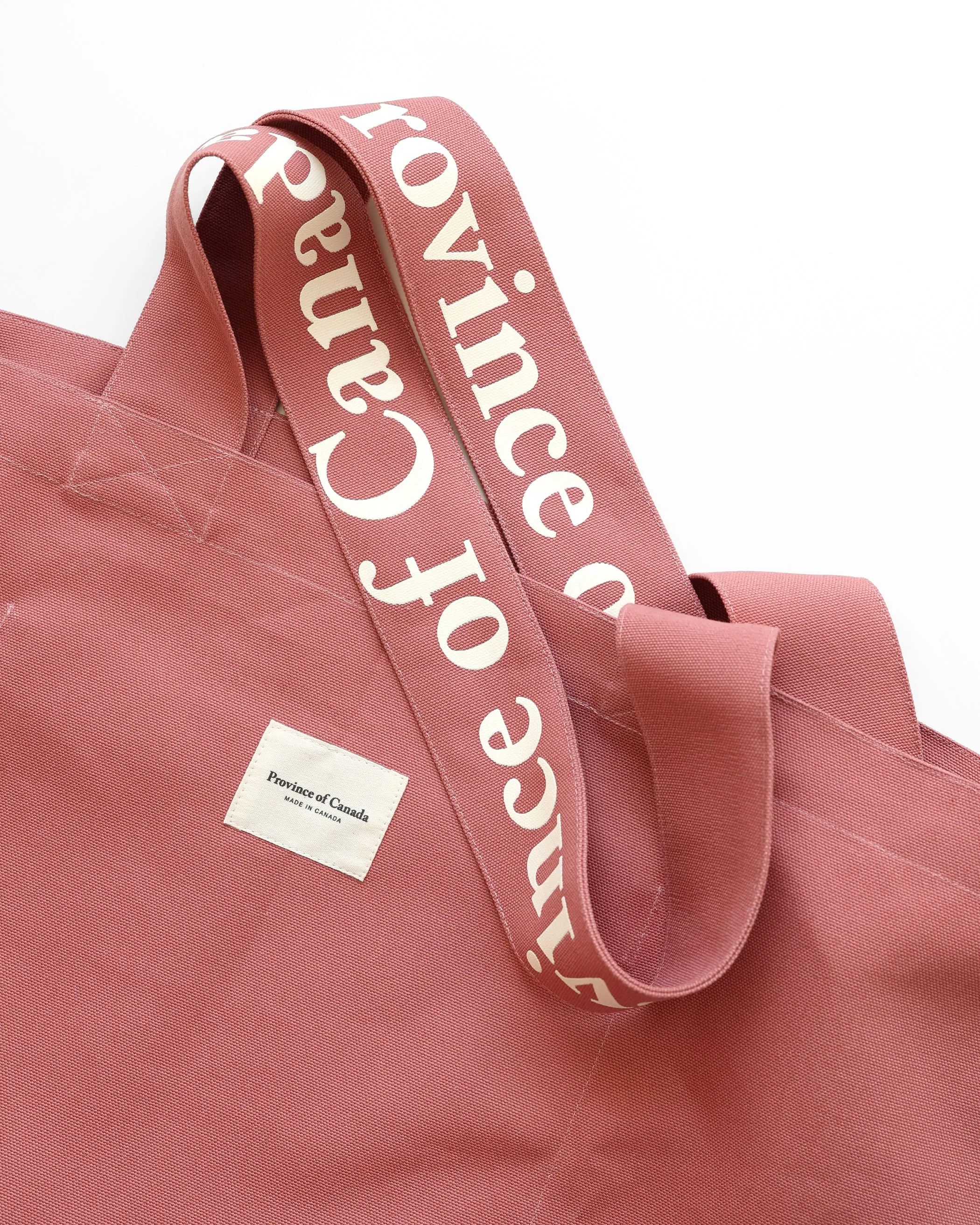 Wordmark Tote Bag Rosewood sold by Province of Canada product image thumbnail 3