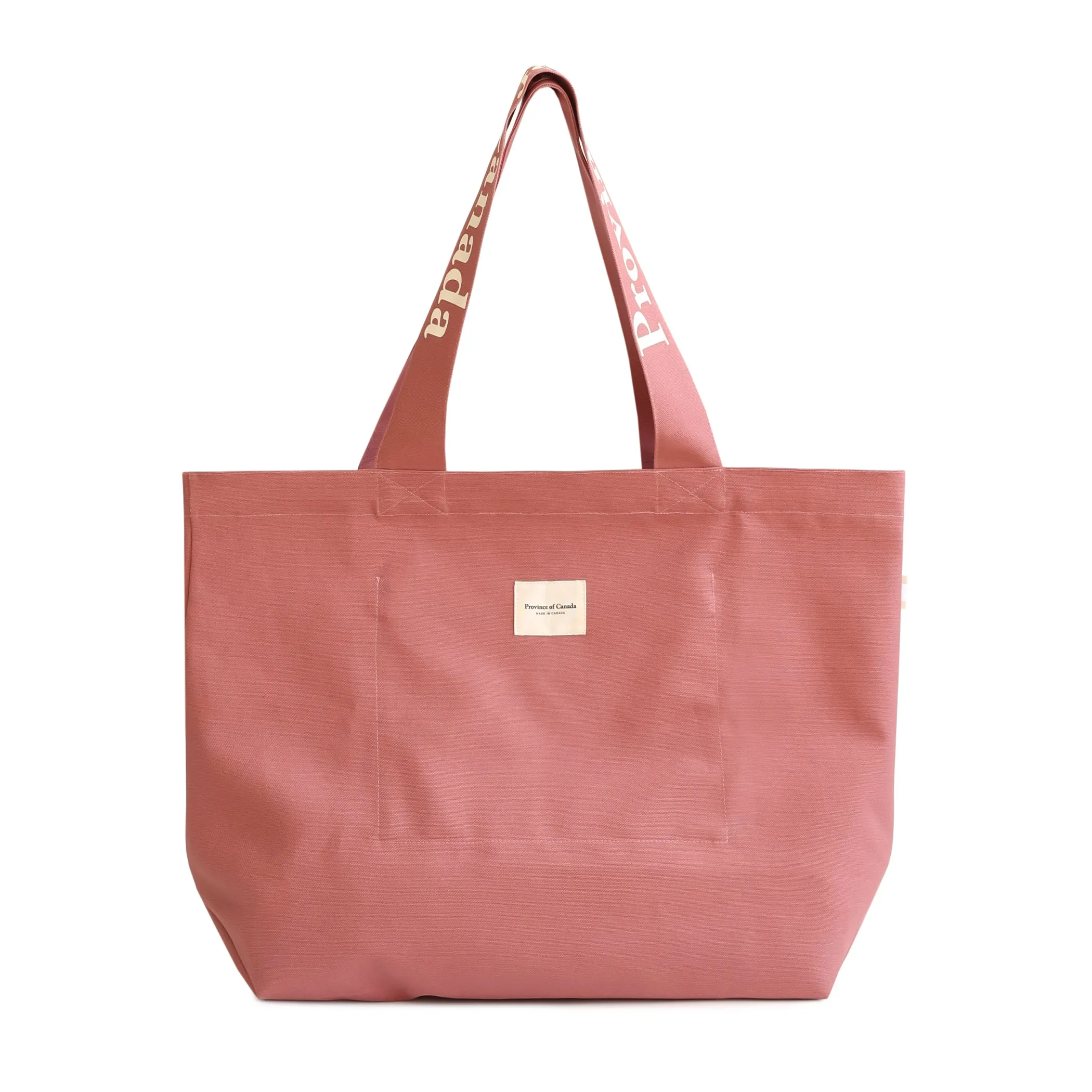 Wordmark Tote Bag Rosewood sold by Province of Canada