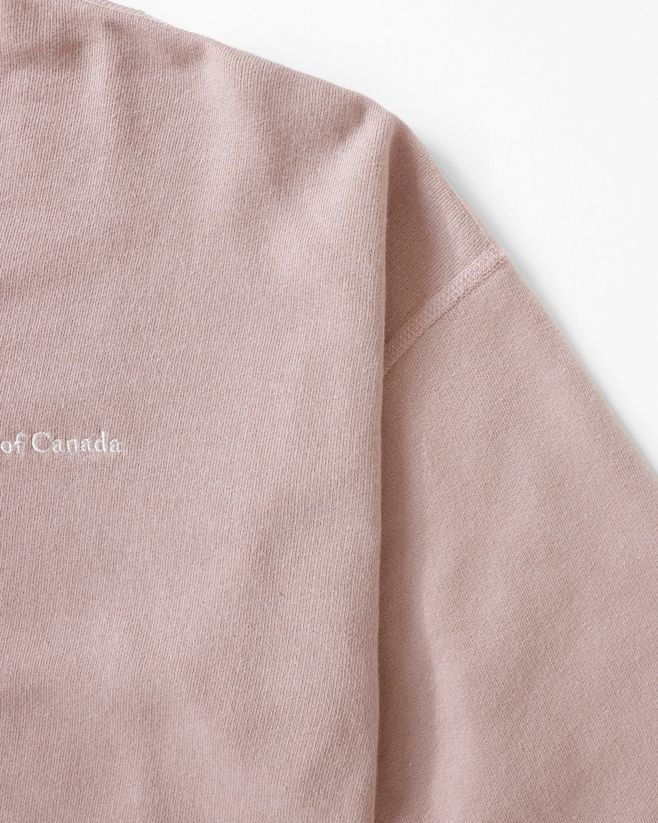 French Terry Crop Sweatshirt Dark Dusk sold by Province of Canada product image thumbnail 5