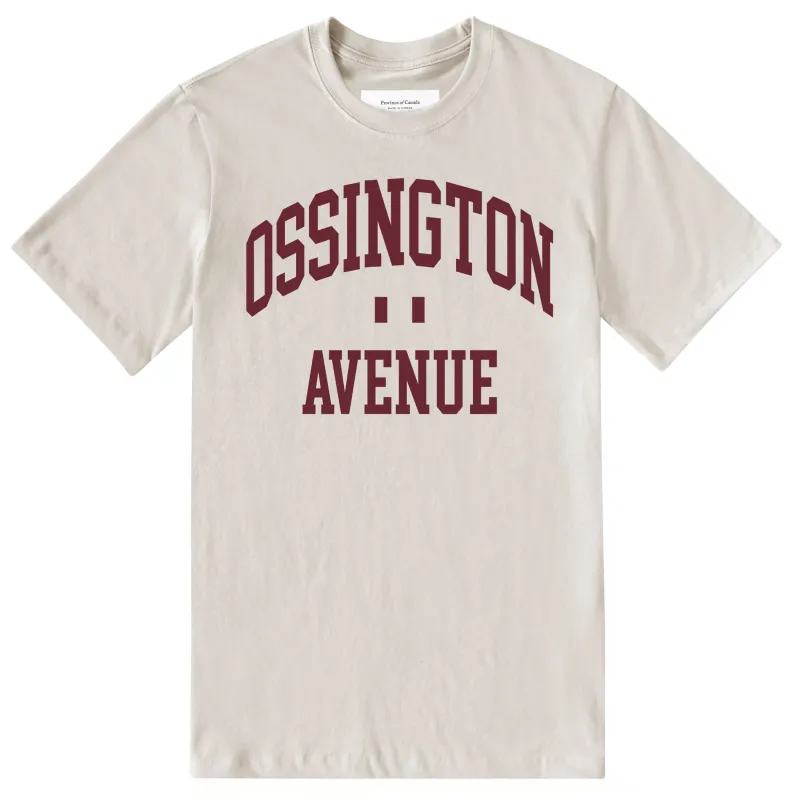 Ossington Tee Putty - Unisex made by Province of Canada