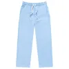 Wide Leg Cropped French Terry Sweatpant Sky Blue - Unisex sold by Province of Canada