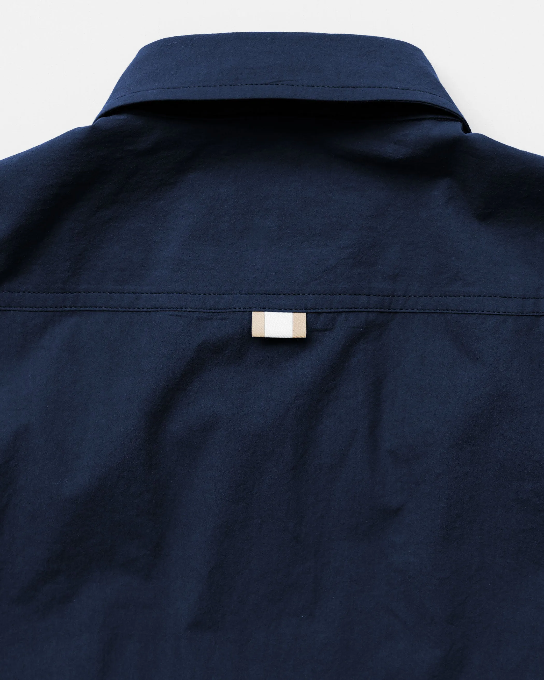 Washed Poplin Shirt Navy - Unisex sold by Province of Canada product image thumbnail 5