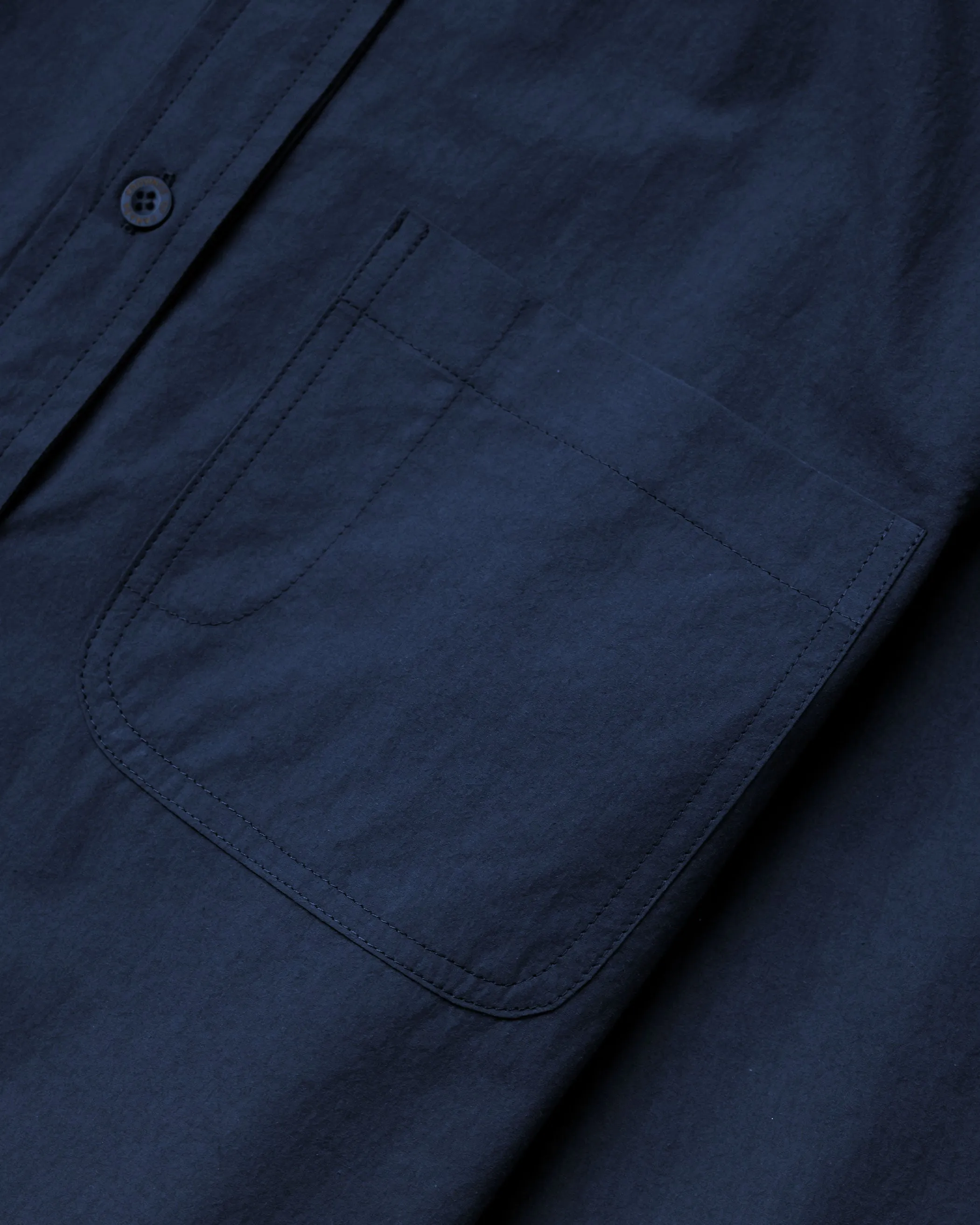 Washed Poplin Dress Navy sold by Province of Canada product image thumbnail 5