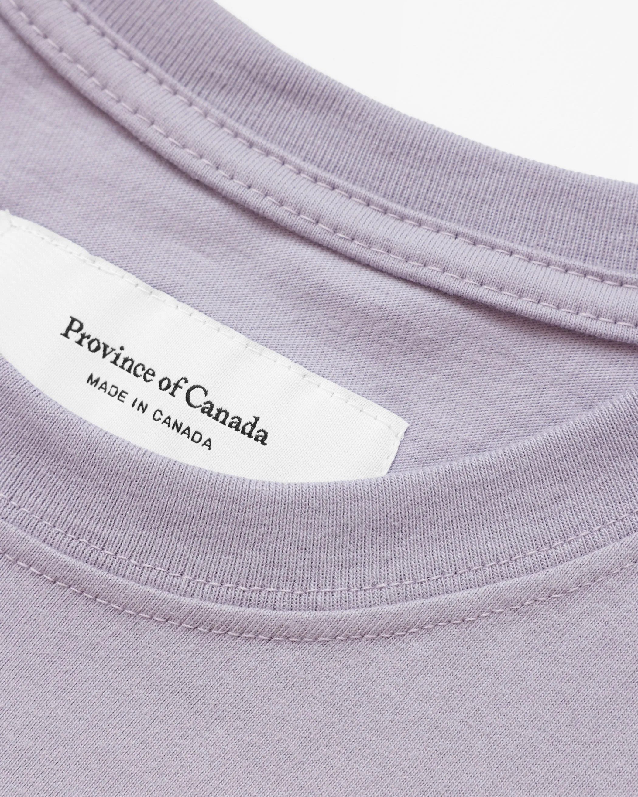 Monday Long Sleeve Crop Top Mauve sold by Province of Canada product image thumbnail 2