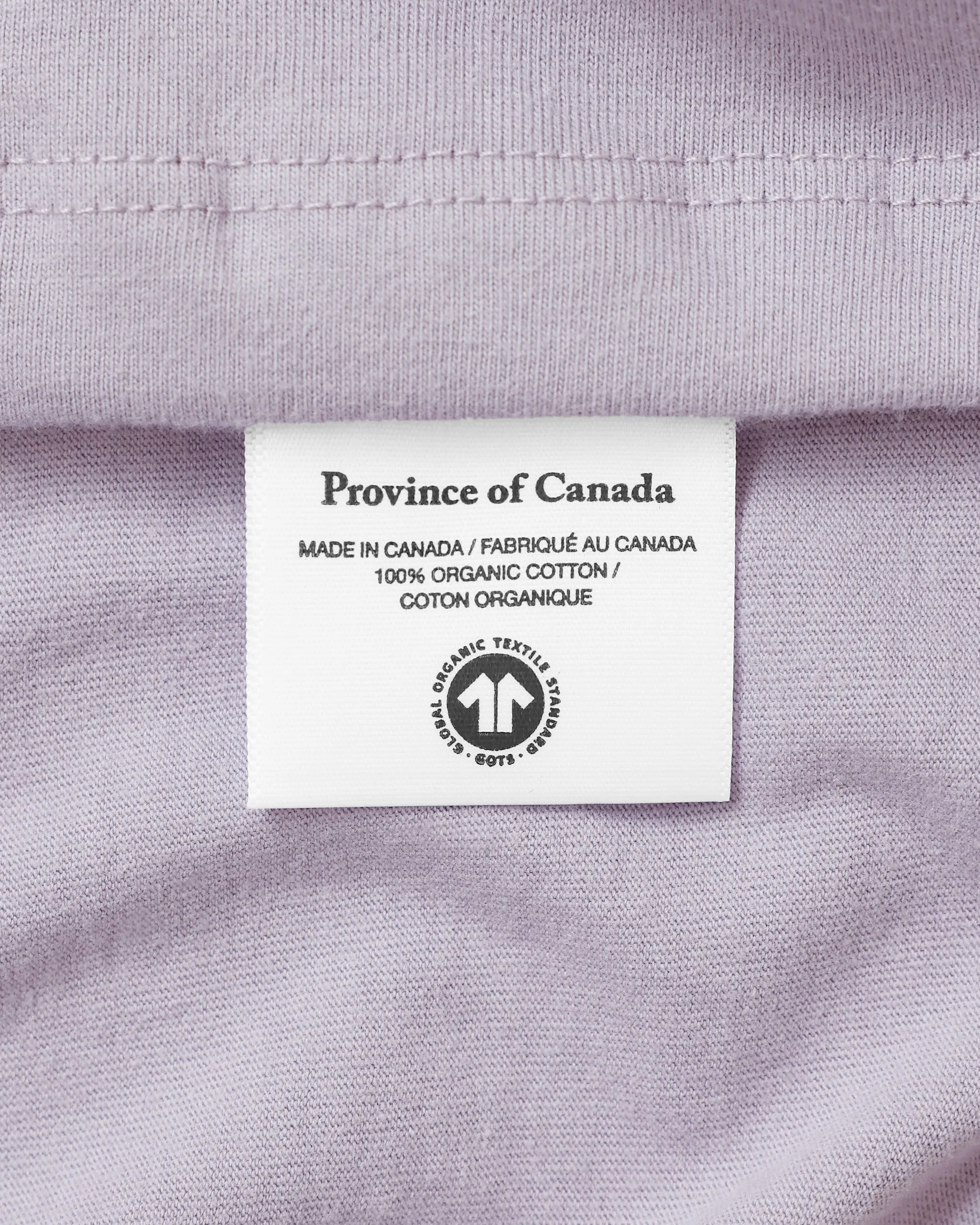 Monday Long Sleeve Crop Top Mauve sold by Province of Canada product image thumbnail 4