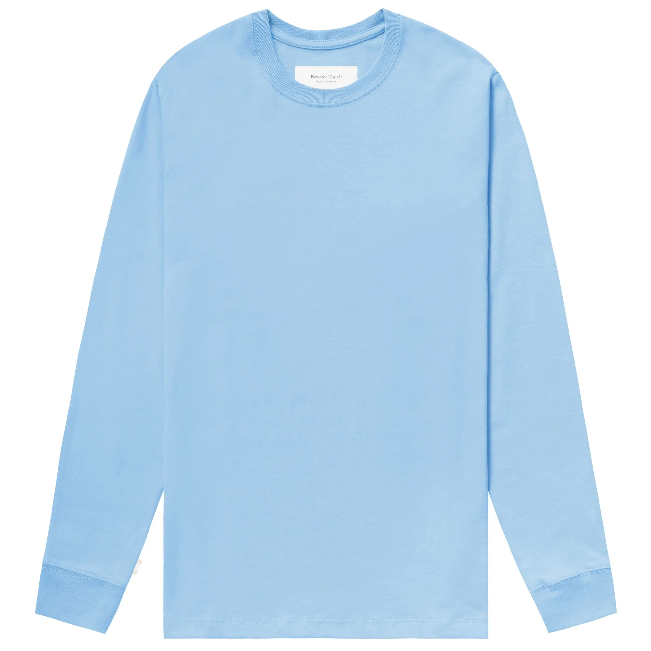Monday Long Sleeve Tee Sky Blue - Unisex sold by Province of Canada