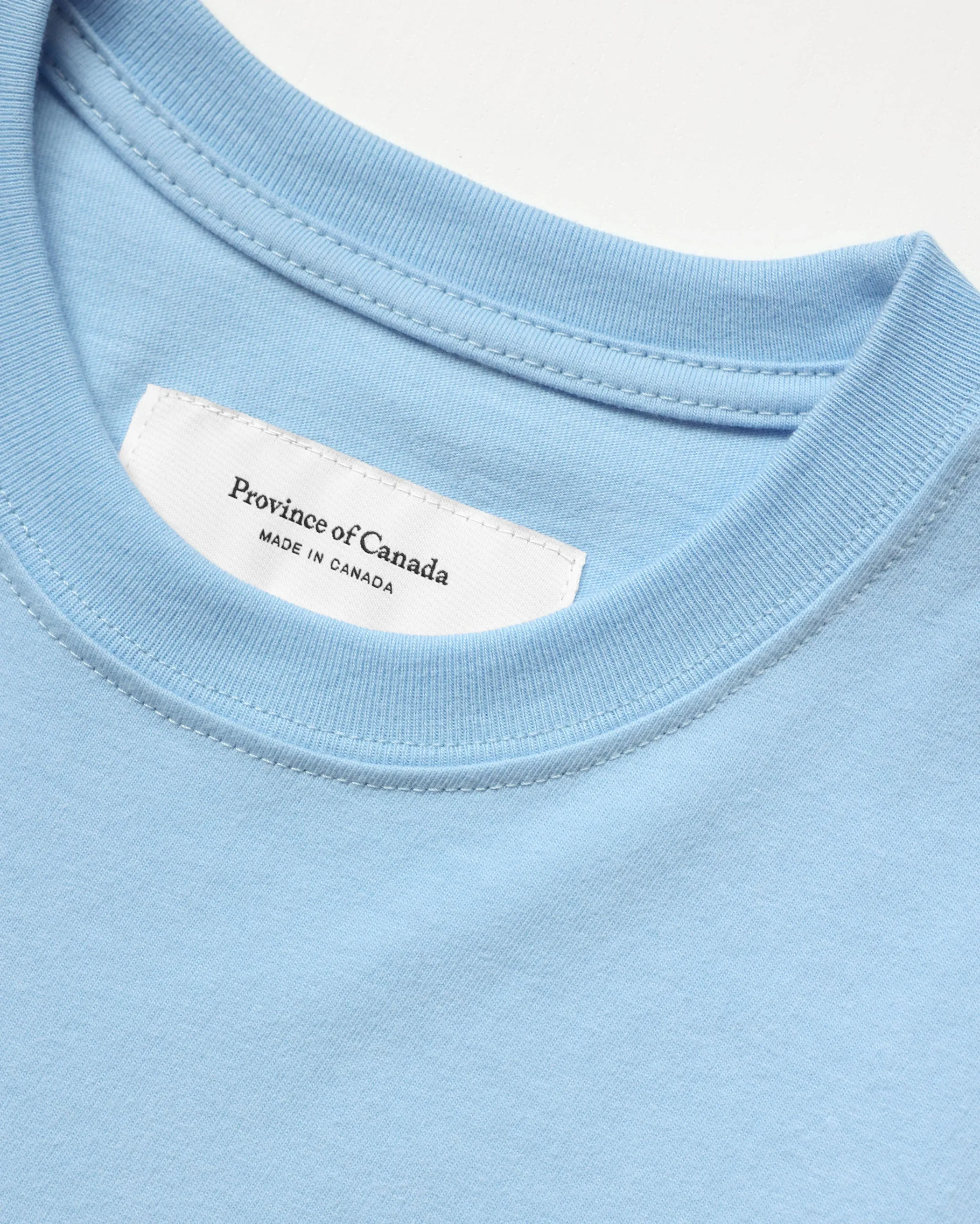 Monday Crop Top Sky Blue sold by Province of Canada product image thumbnail 2