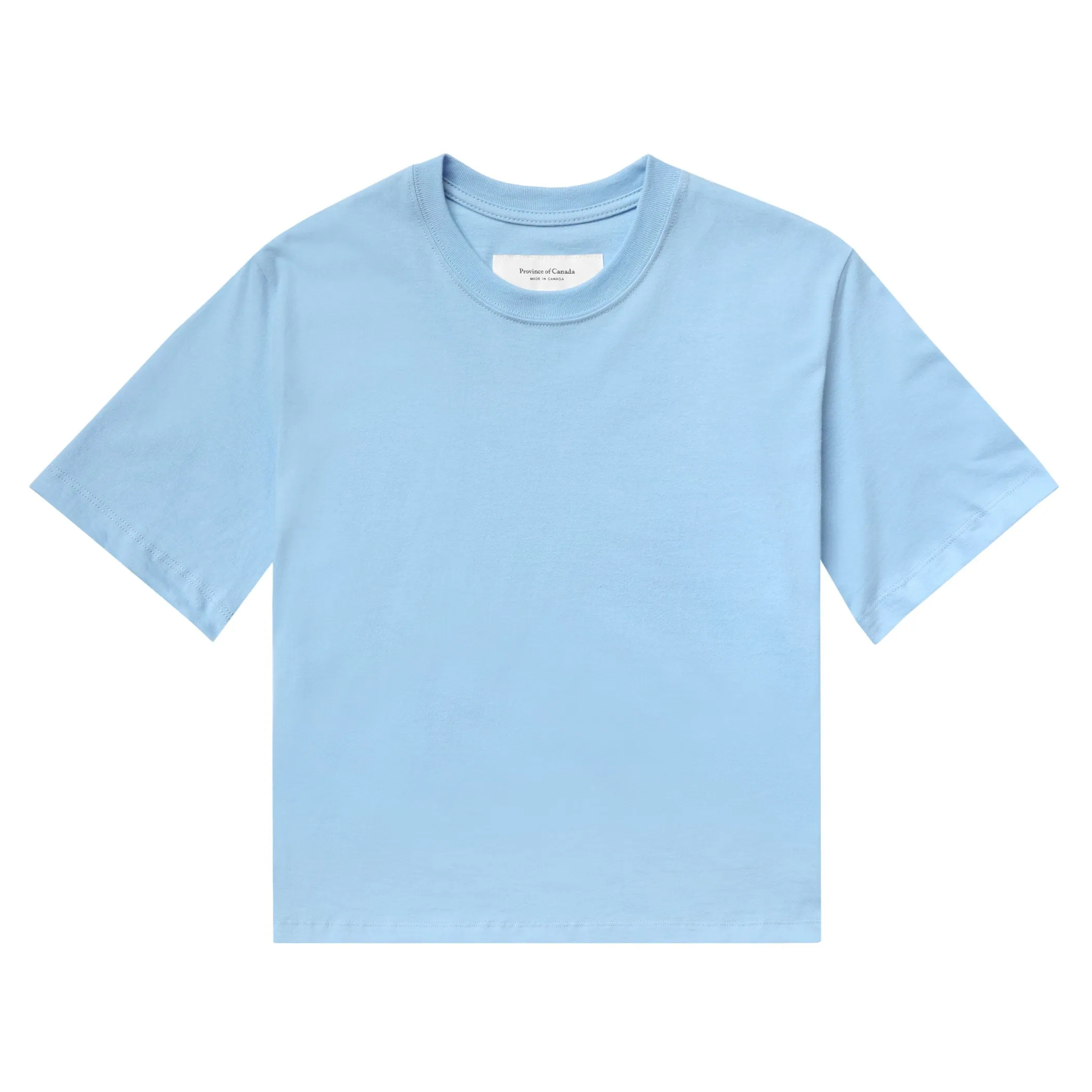 Monday Crop Top Sky Blue sold by Province of Canada