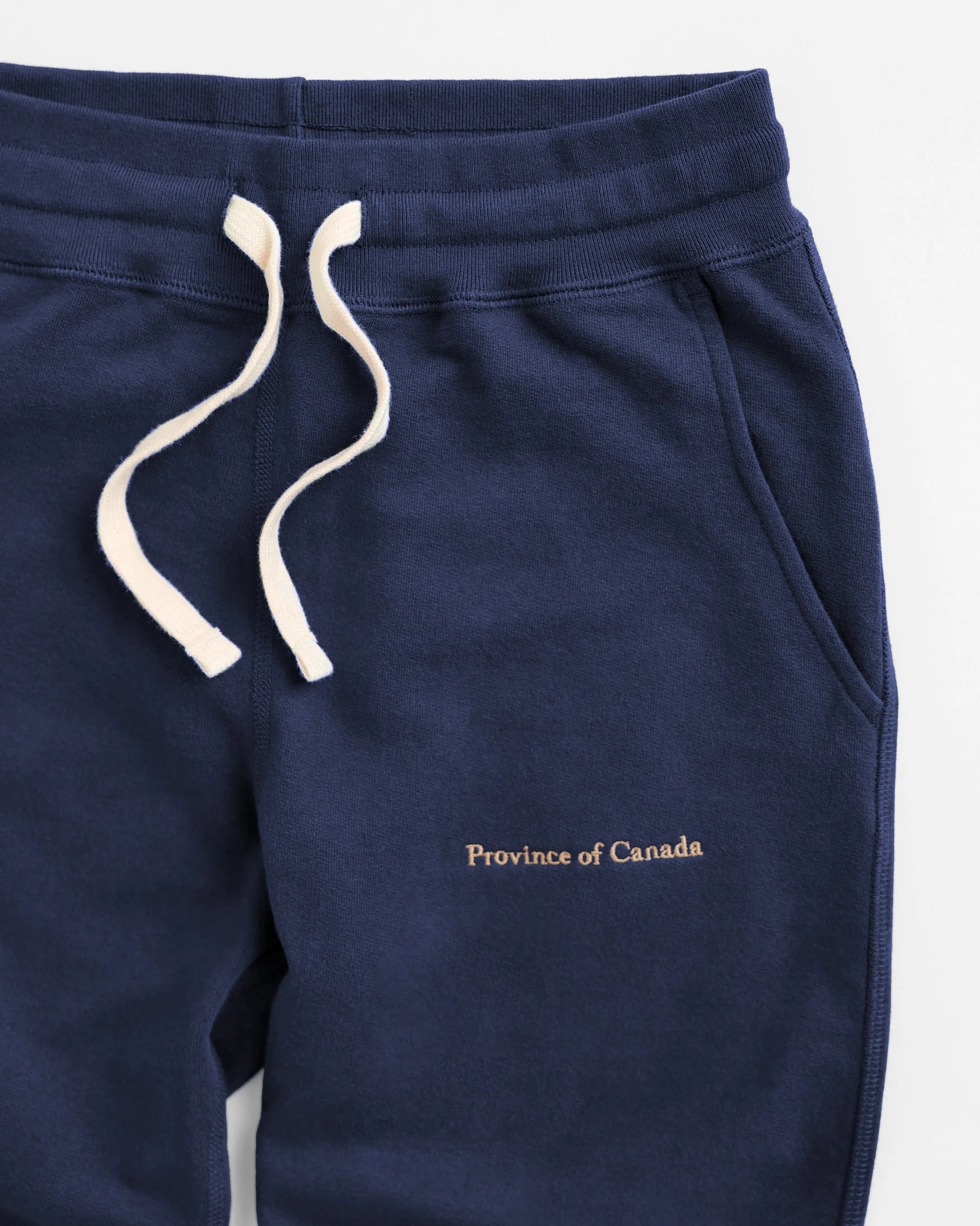 Skinny French Terry Sweatpant Navy - Unisex sold by Province of Canada product image thumbnail 3