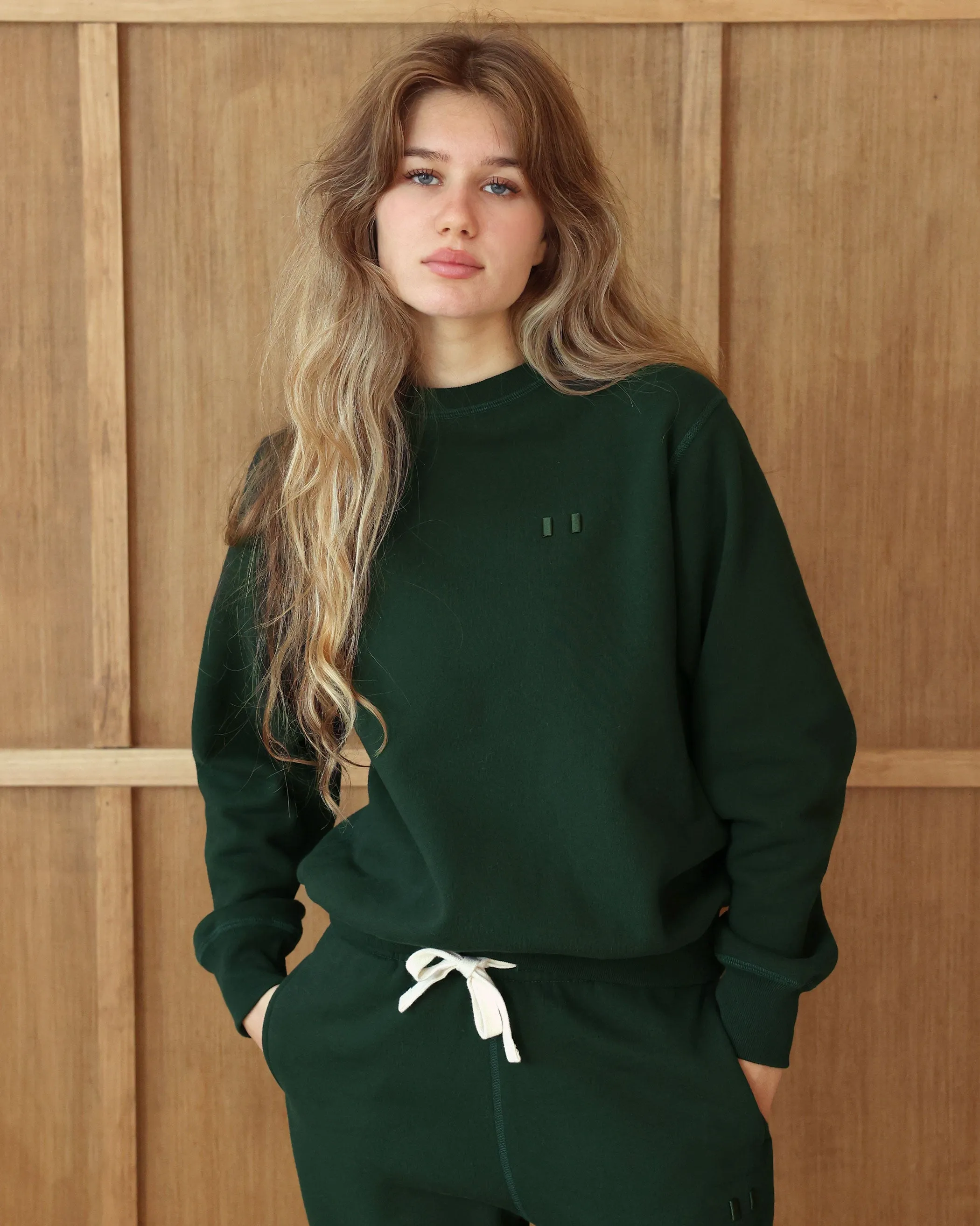 Flag Fleece Sweatshirt Forest - Unisex sold by Province of Canada product image thumbnail 2
