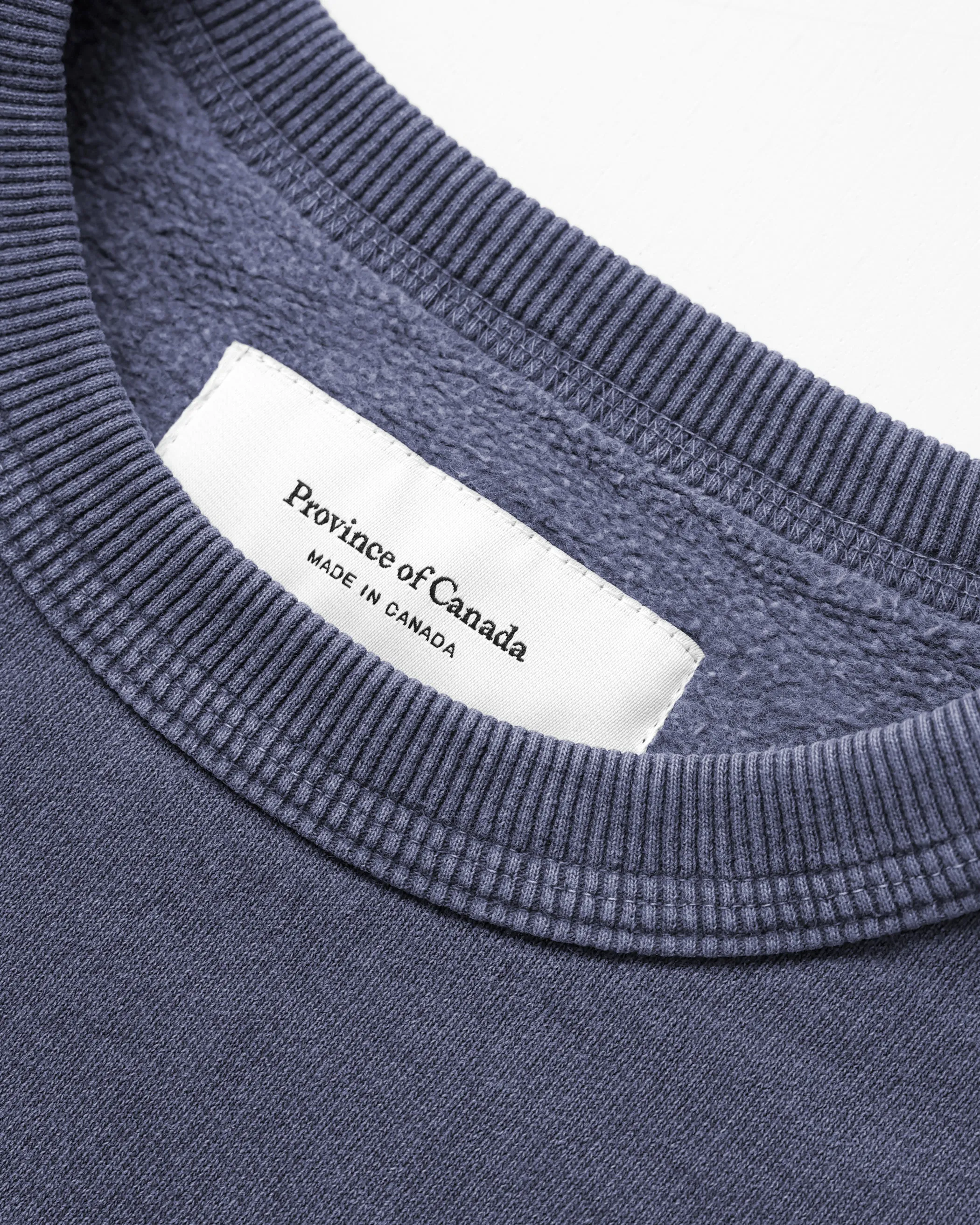 Cottage Fleece Sweatshirt Washed Navy - Unisex sold by Province of Canada product image thumbnail 4