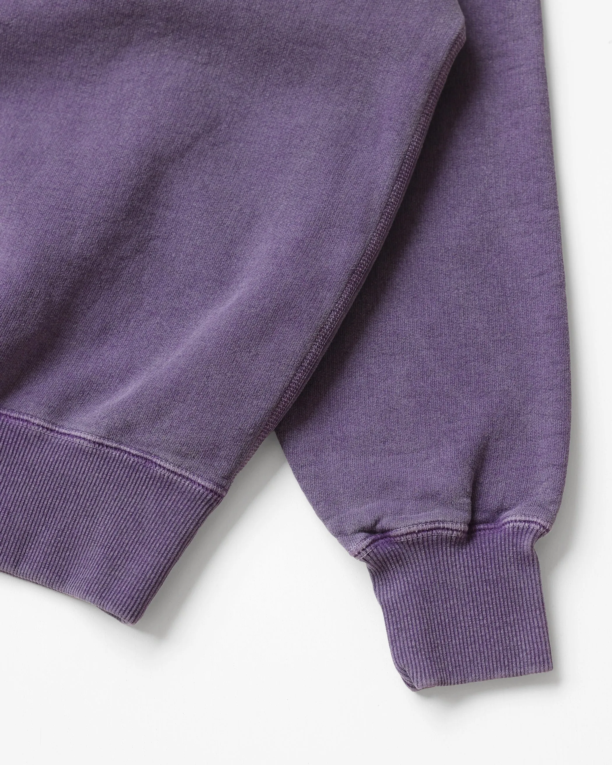 Cottage Fleece Sweatshirt Washed Purple - Unisex sold by Province of Canada product image thumbnail 5
