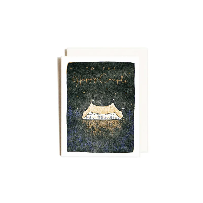 Wedding Tent Greeting Card sold by Province of Canada