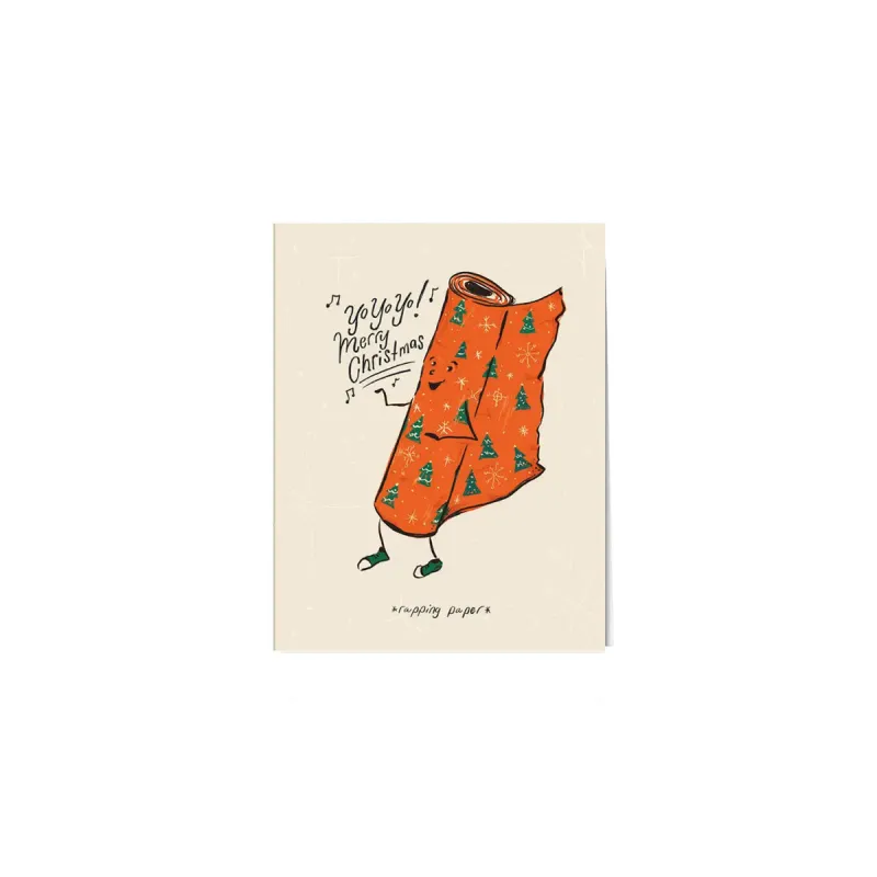 Wrapping Paper Holiday Greeting Card sold by Province of Canada
