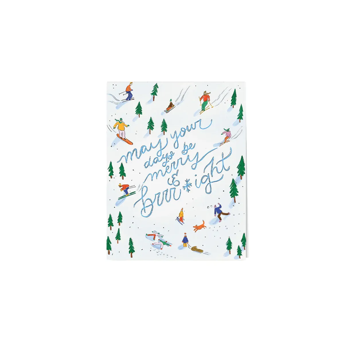 Merry and Brrright Greeting Card sold by Province of Canada