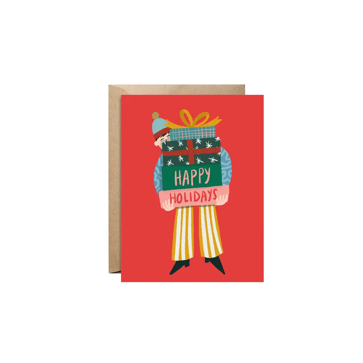 Gift Stack Happy Holidays Greeting Card sold by Province of Canada