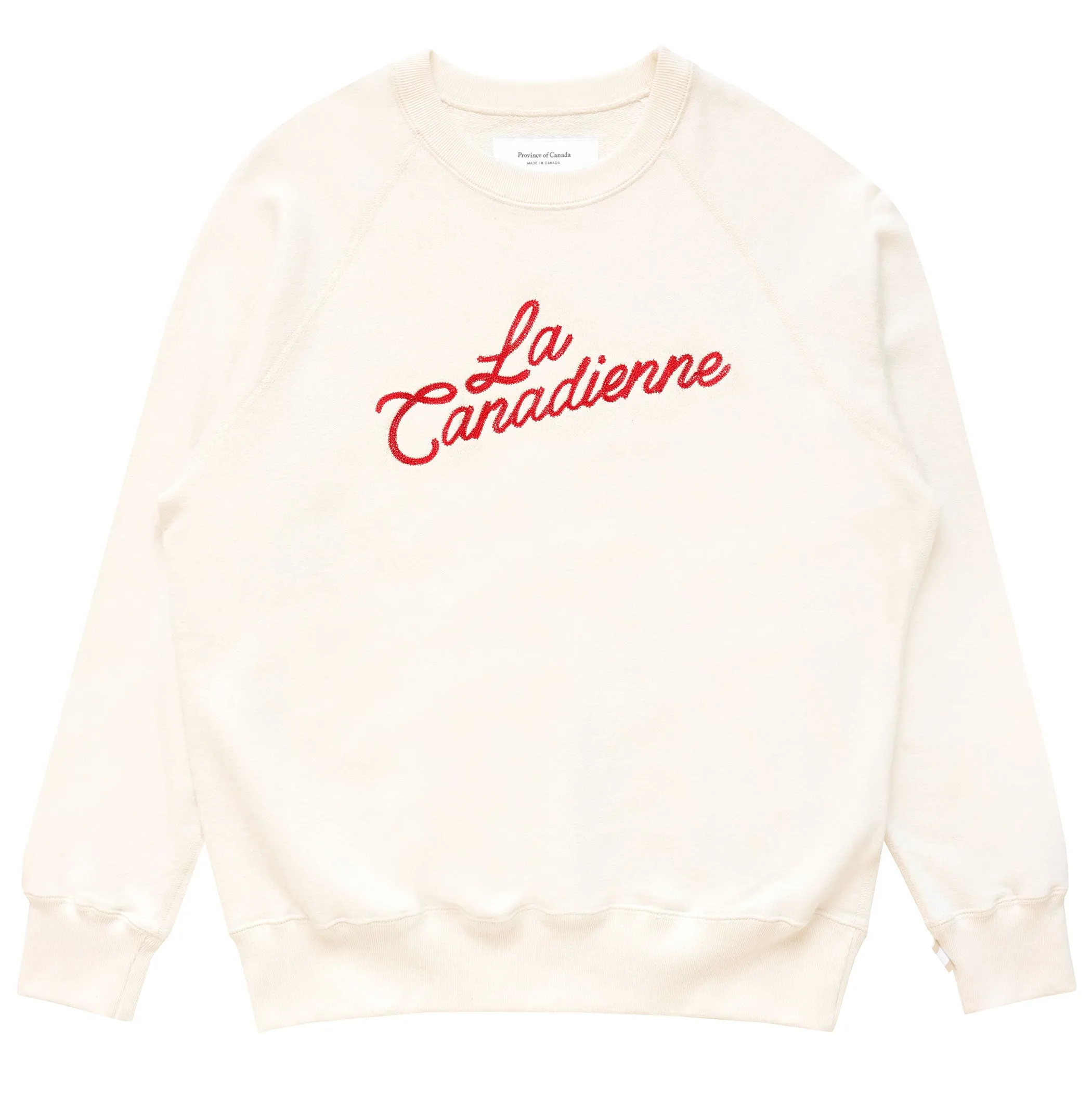 La Canadienne Sweatshirt Natural - Womens sold by Province of Canada