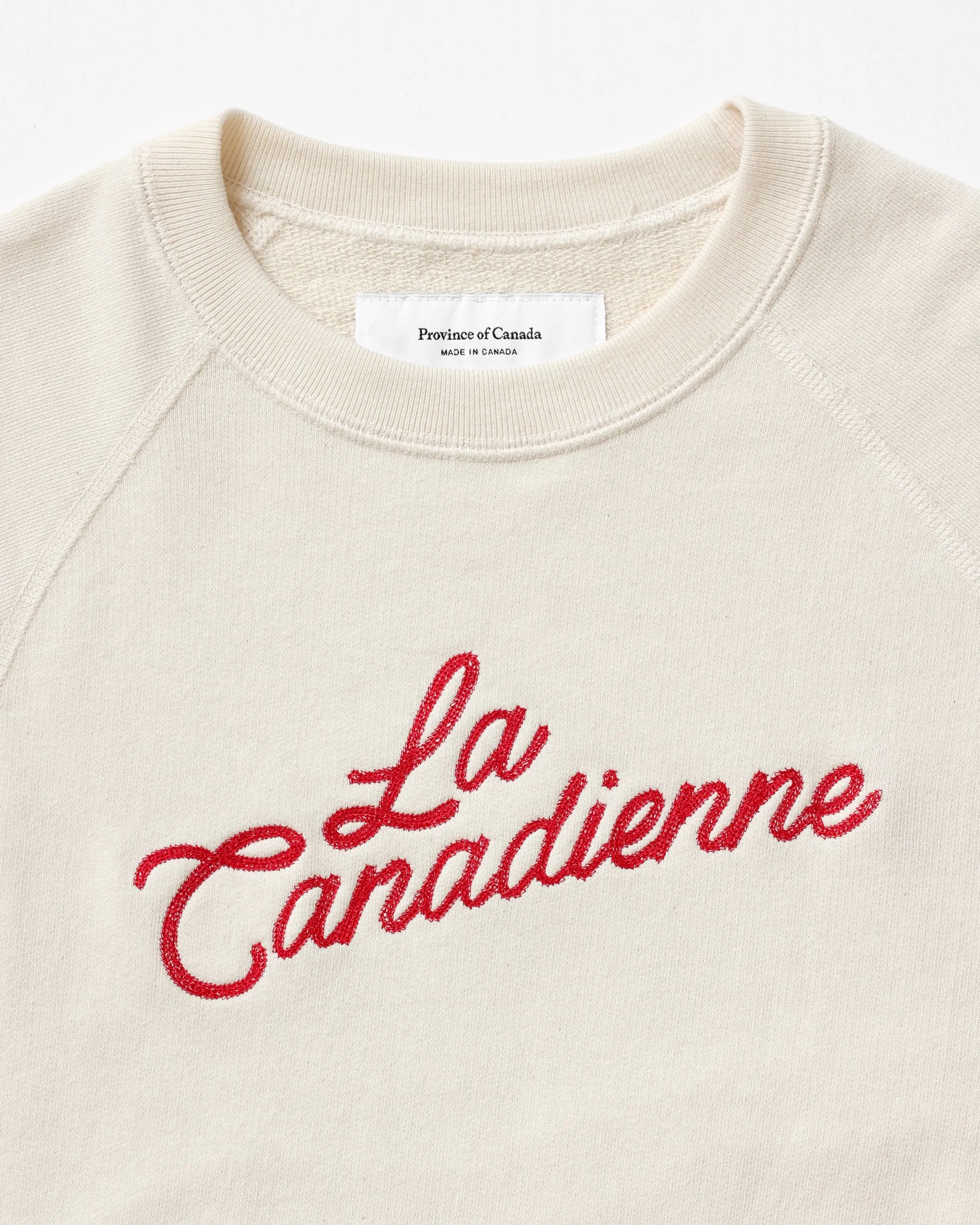 La Canadienne Sweatshirt Natural - Womens sold by Province of Canada product image thumbnail 3
