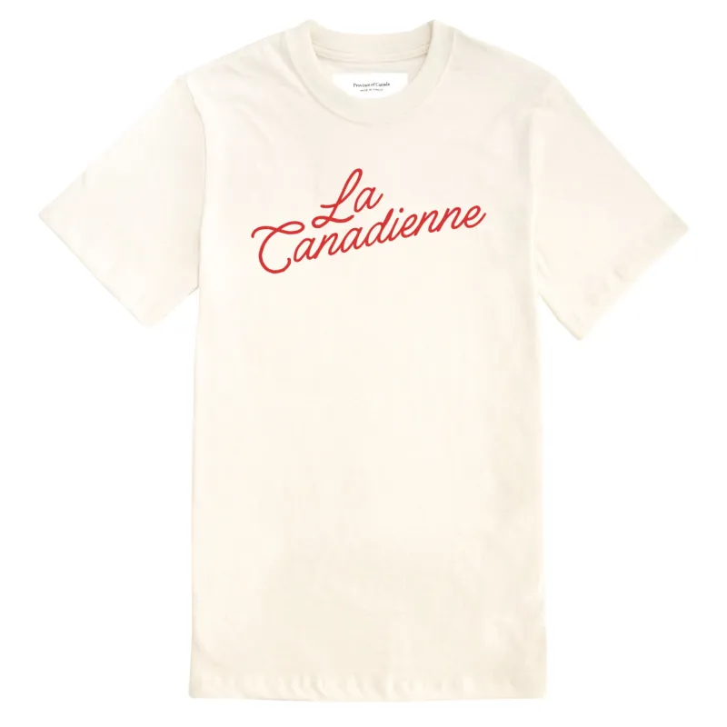 La Canadienne Tee Natural - Womens sold by Province of Canada