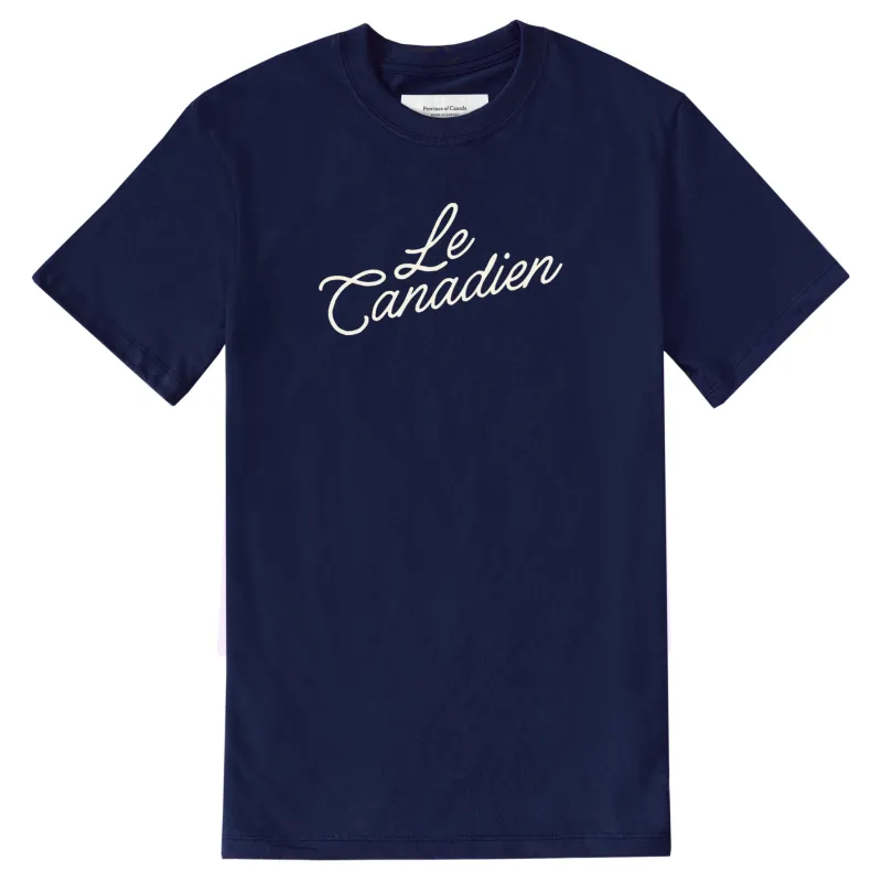 Le Canadien Tee Navy - Mens sold by Province of Canada