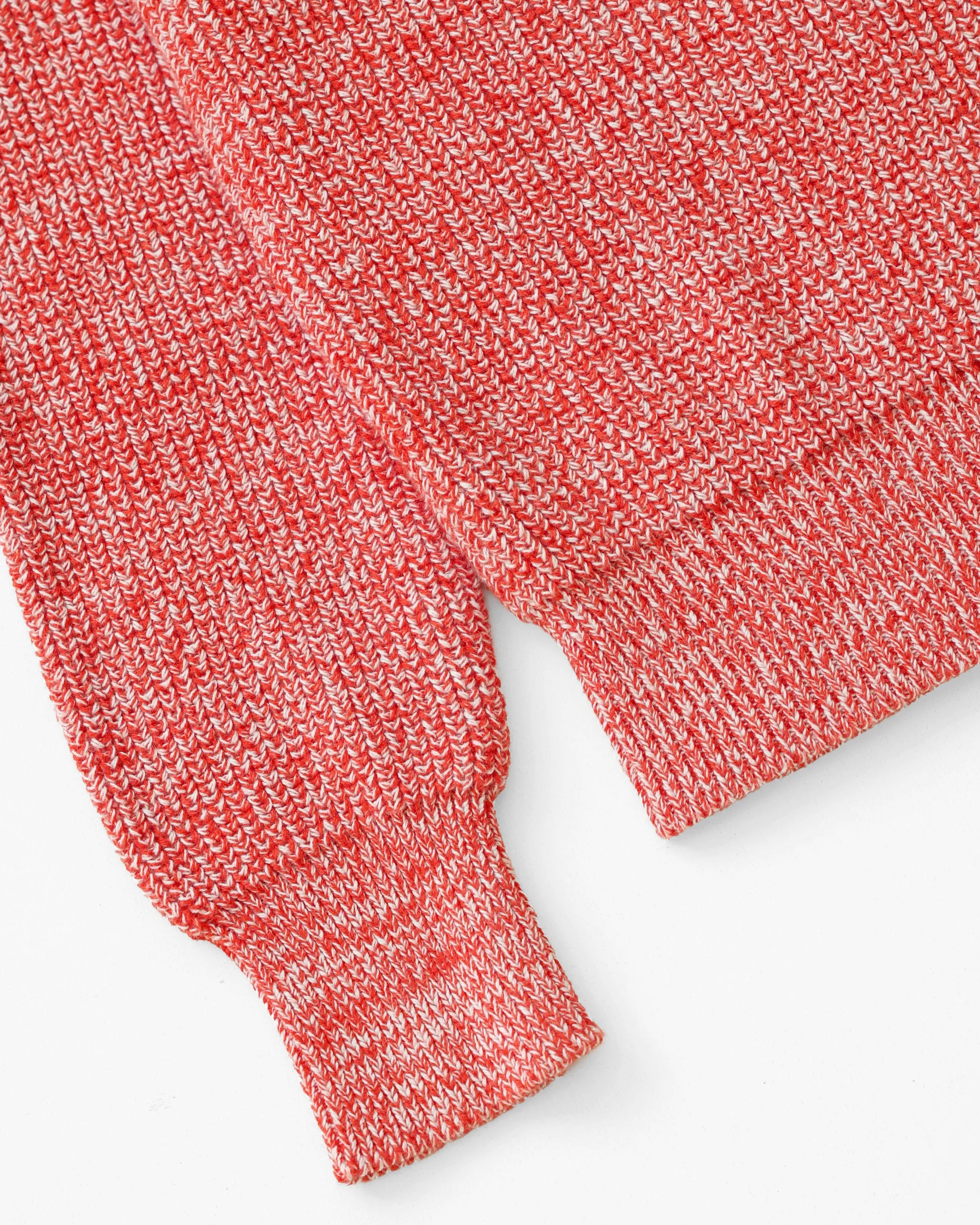 Cotton Knit Sweater Heather Red - Unisex sold by Province of Canada product image thumbnail 3