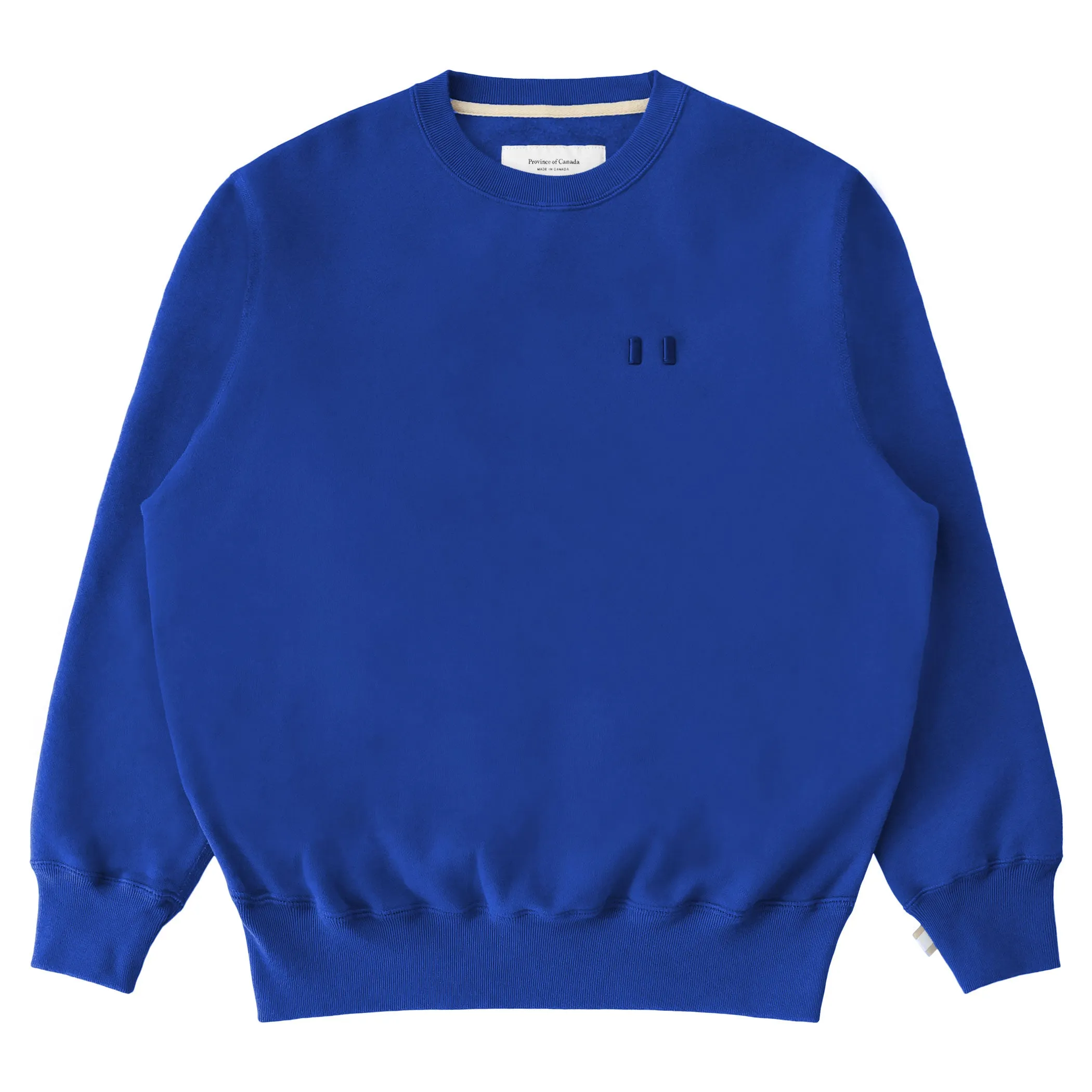 Flag Fleece Sweatshirt Royal - Unisex sold by Province of Canada