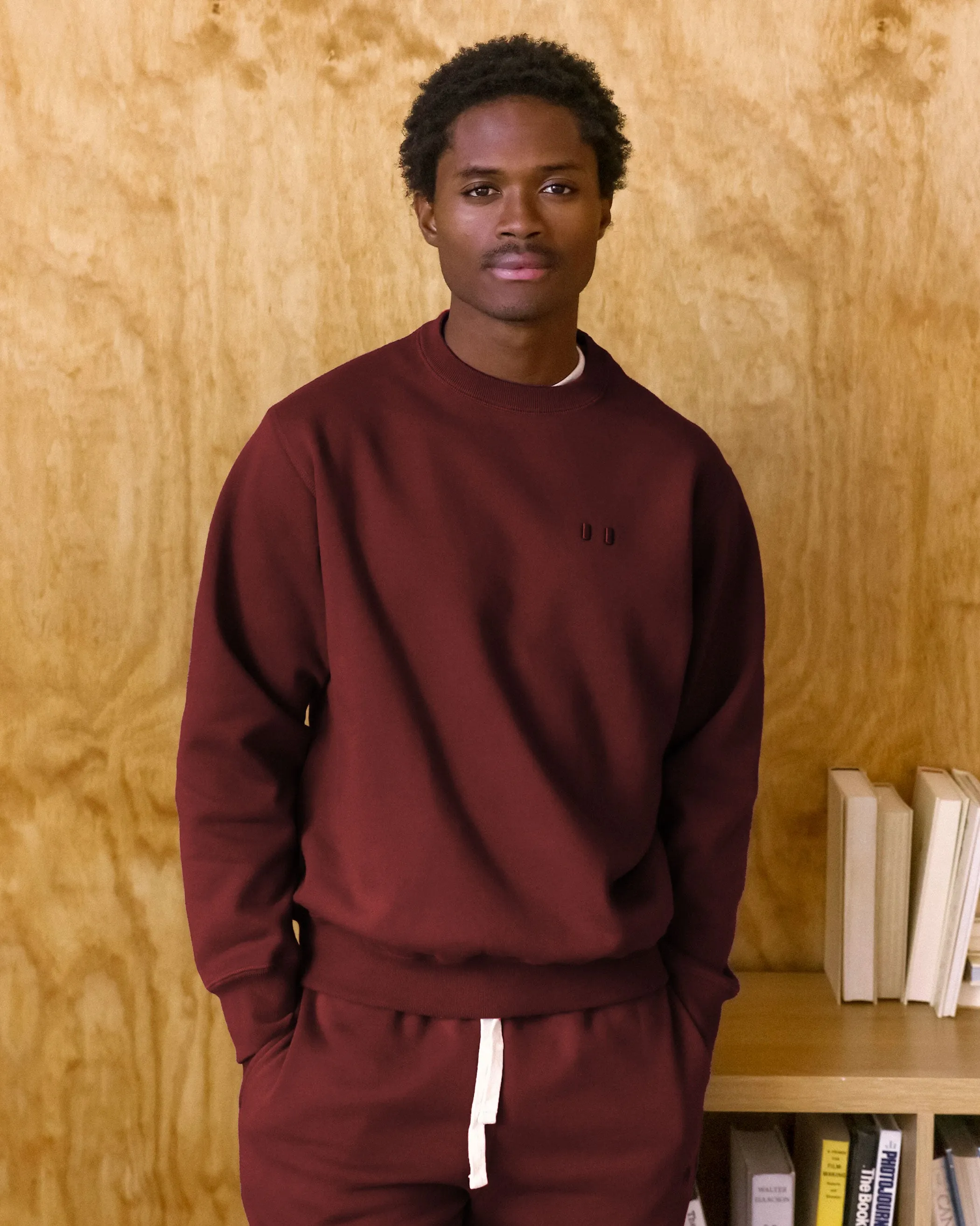 Flag Fleece Sweatshirt Burgundy - Unisex sold by Province of Canada product image thumbnail 2