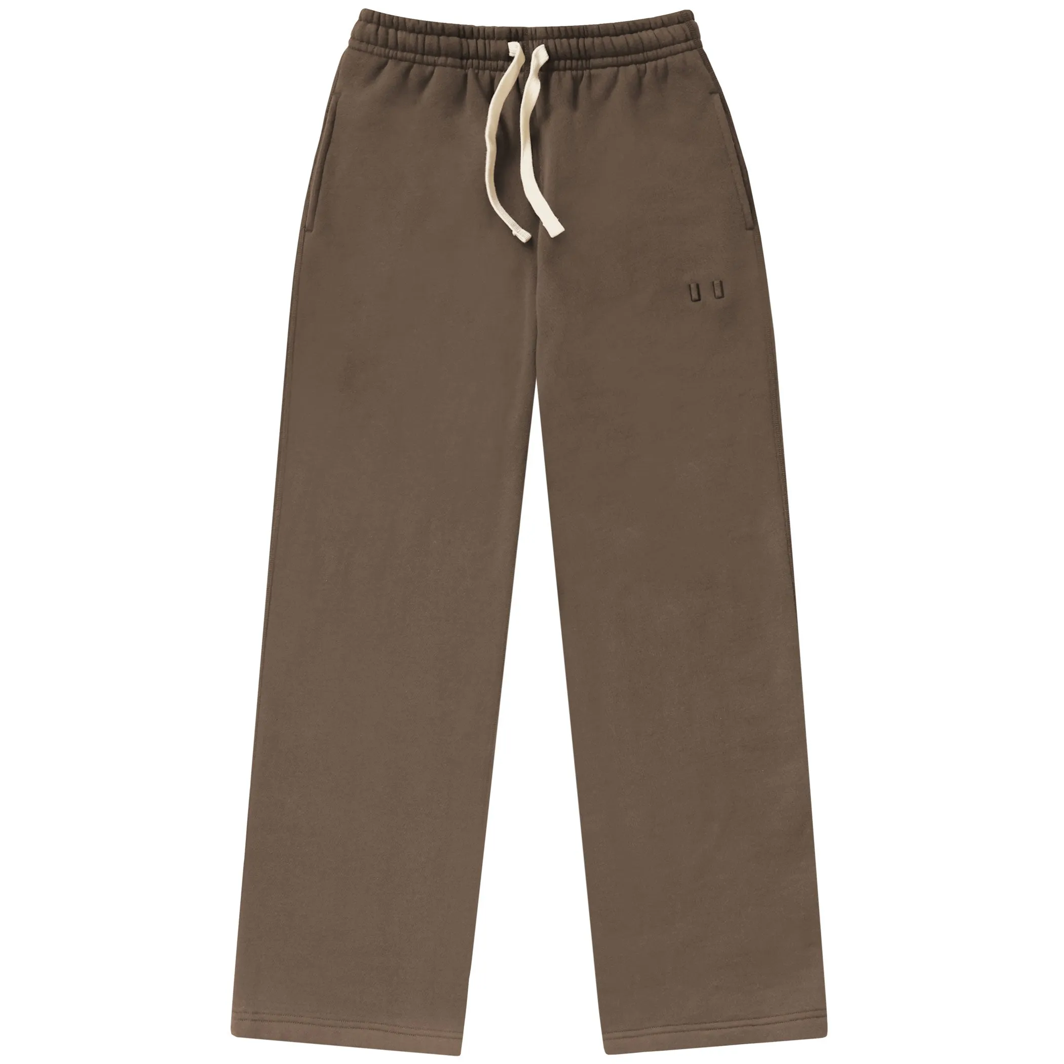 Flag Fleece Wide Leg Sweatpant Chestnut - Unisex sold by Province of Canada