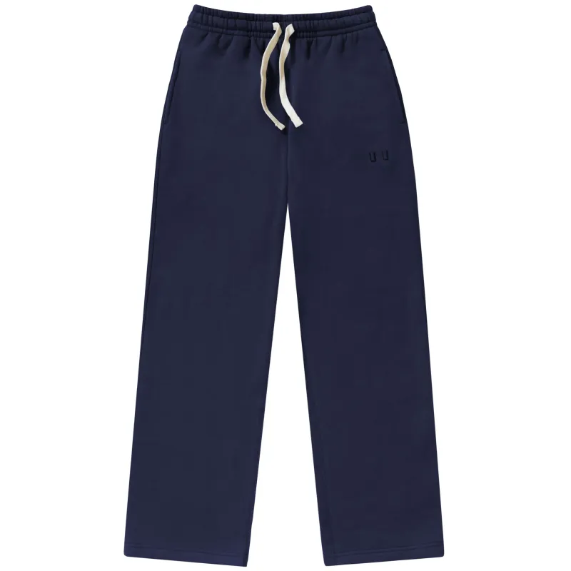 Flag Fleece Wide Leg Sweatpant Navy - Unisex sold by Province of Canada