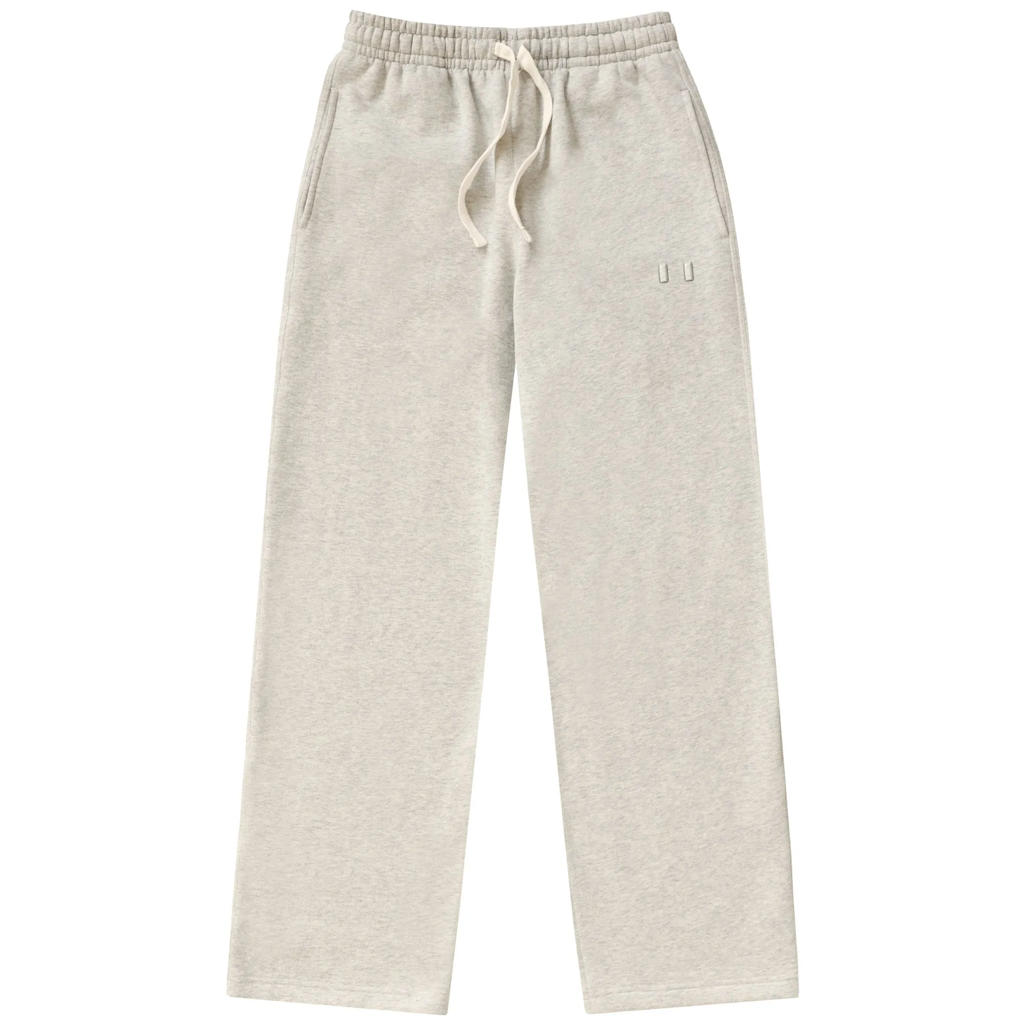 Flag Fleece Wide Leg Sweatpant Eggshell - Unisex sold by Province of Canada