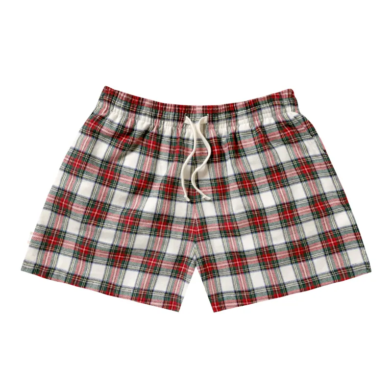 Marley Plaid Flannel Pyjama Short - Womens sold by Province of Canada