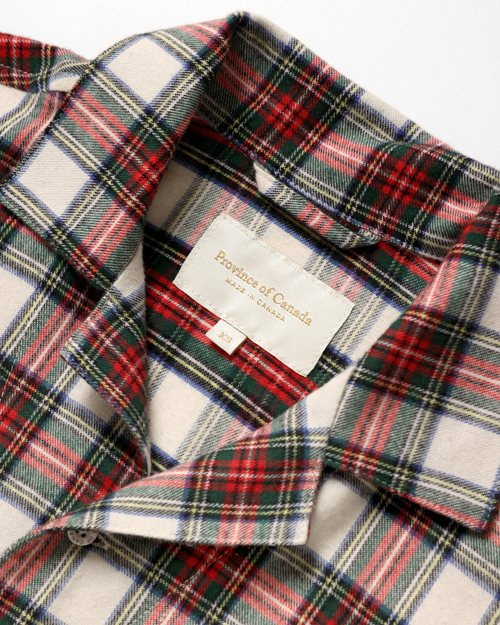 Marley Plaid Flannel Pyjama Shirt - Unisex sold by Province of Canada product image thumbnail 2
