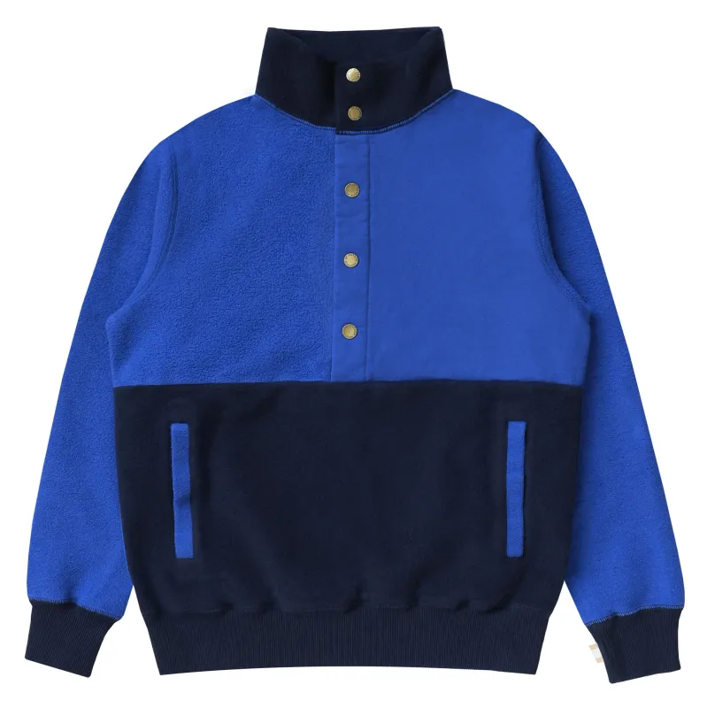 Reverse Fleece Pullover Royal Navy - Unisex sold by Province of Canada