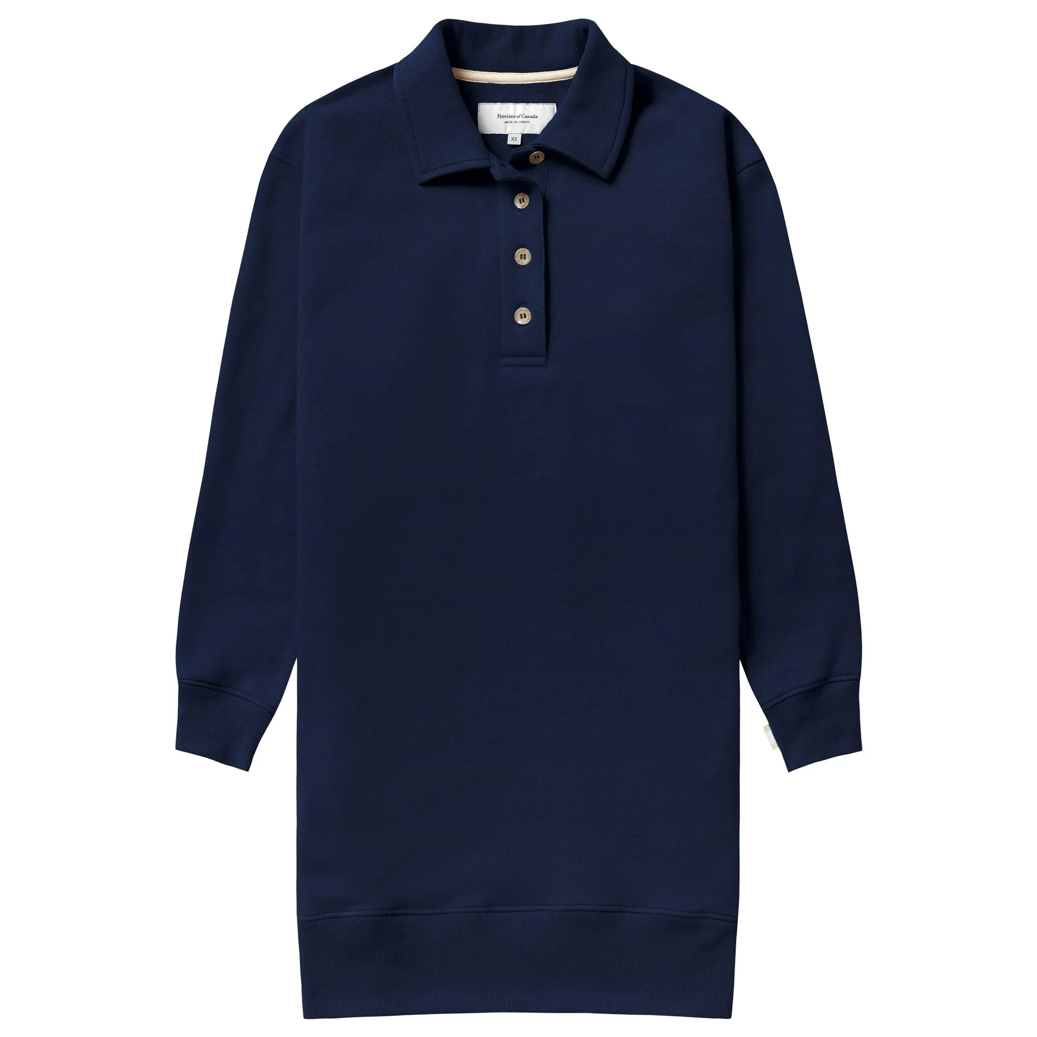Sweater Dress Navy sold by Province of Canada