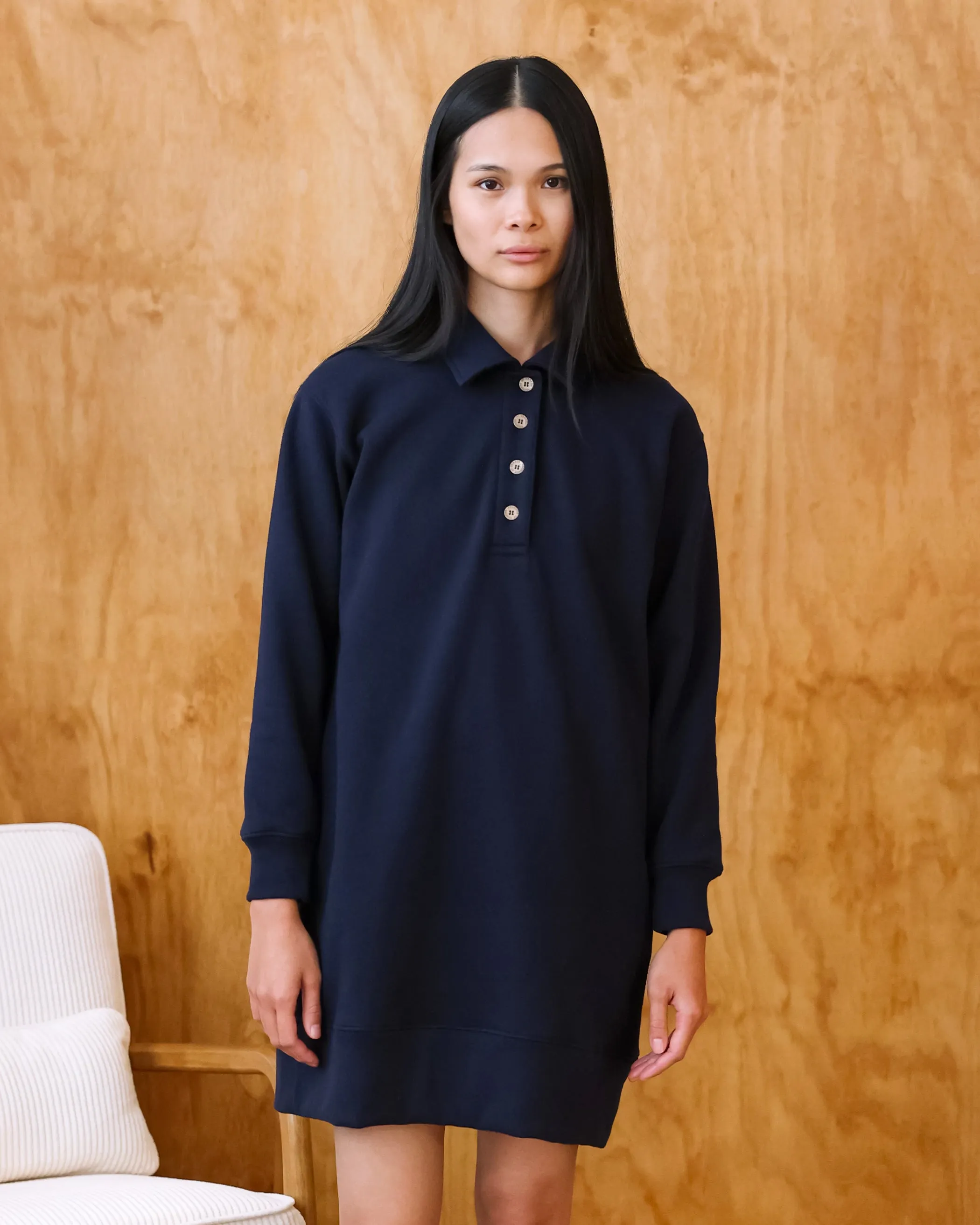 Sweater Dress Navy sold by Province of Canada product image thumbnail 2