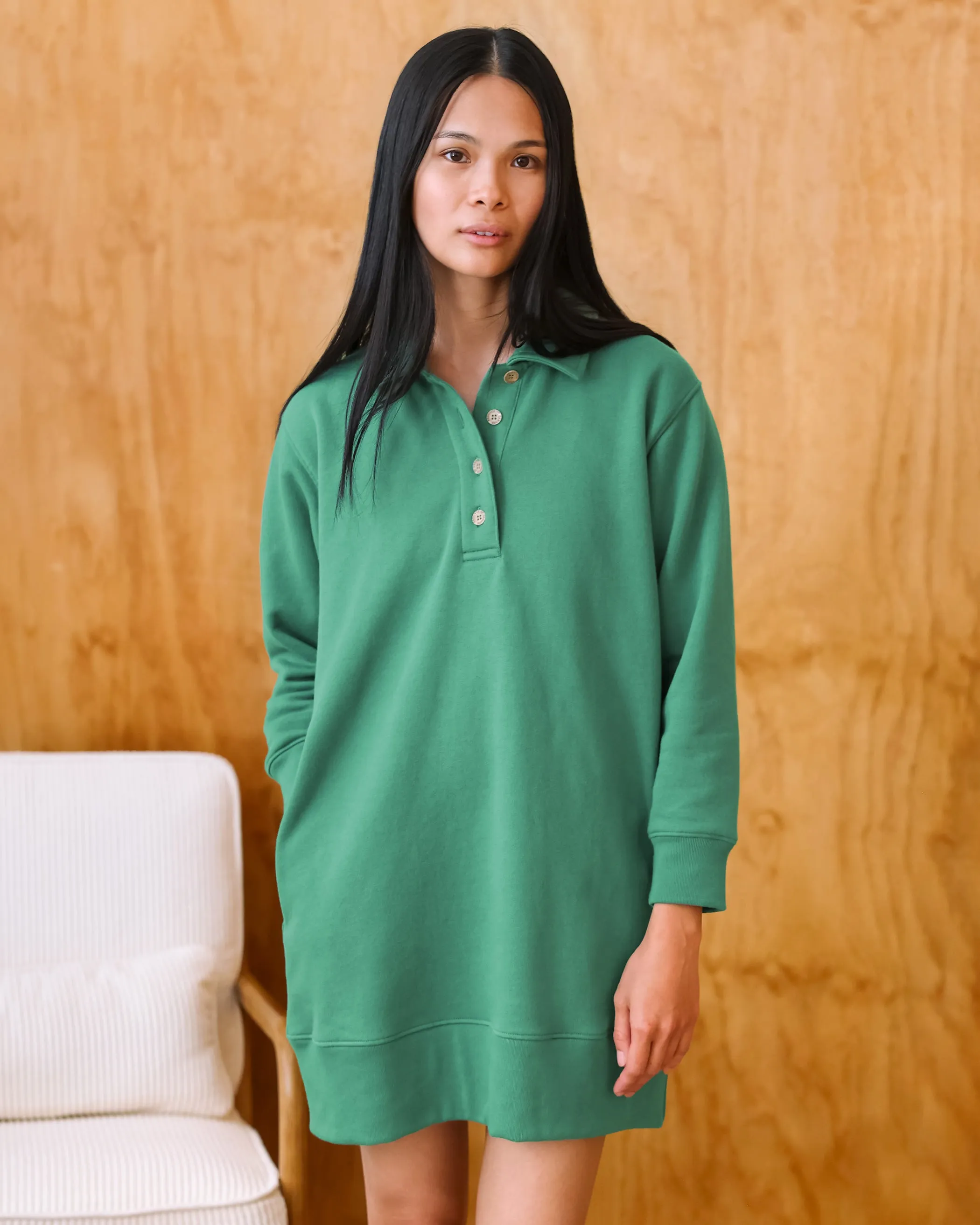 Sweater Dress Green sold by Province of Canada product image thumbnail 2